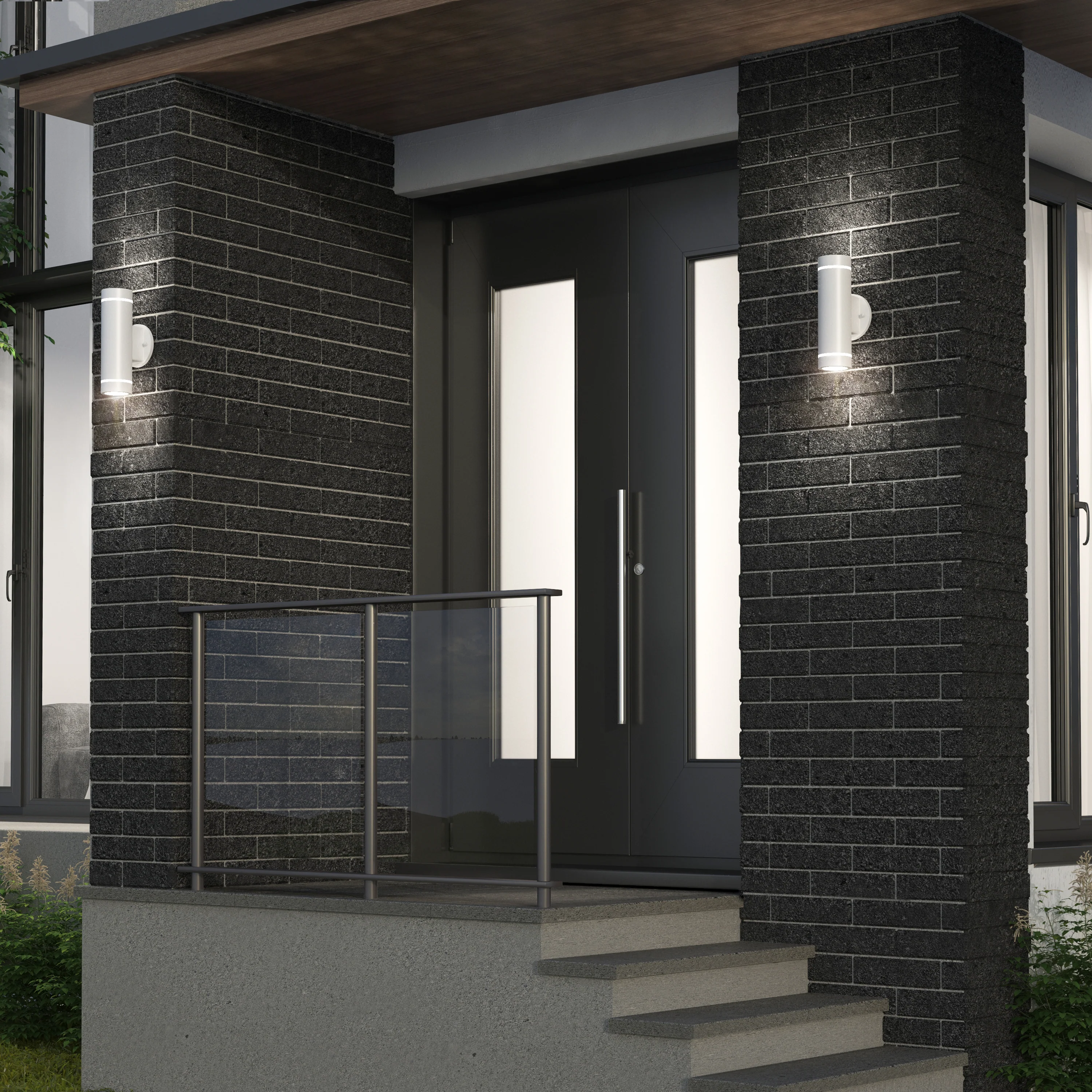 C7 indoor-outdoor LED wall light 3 CCT - Image 2