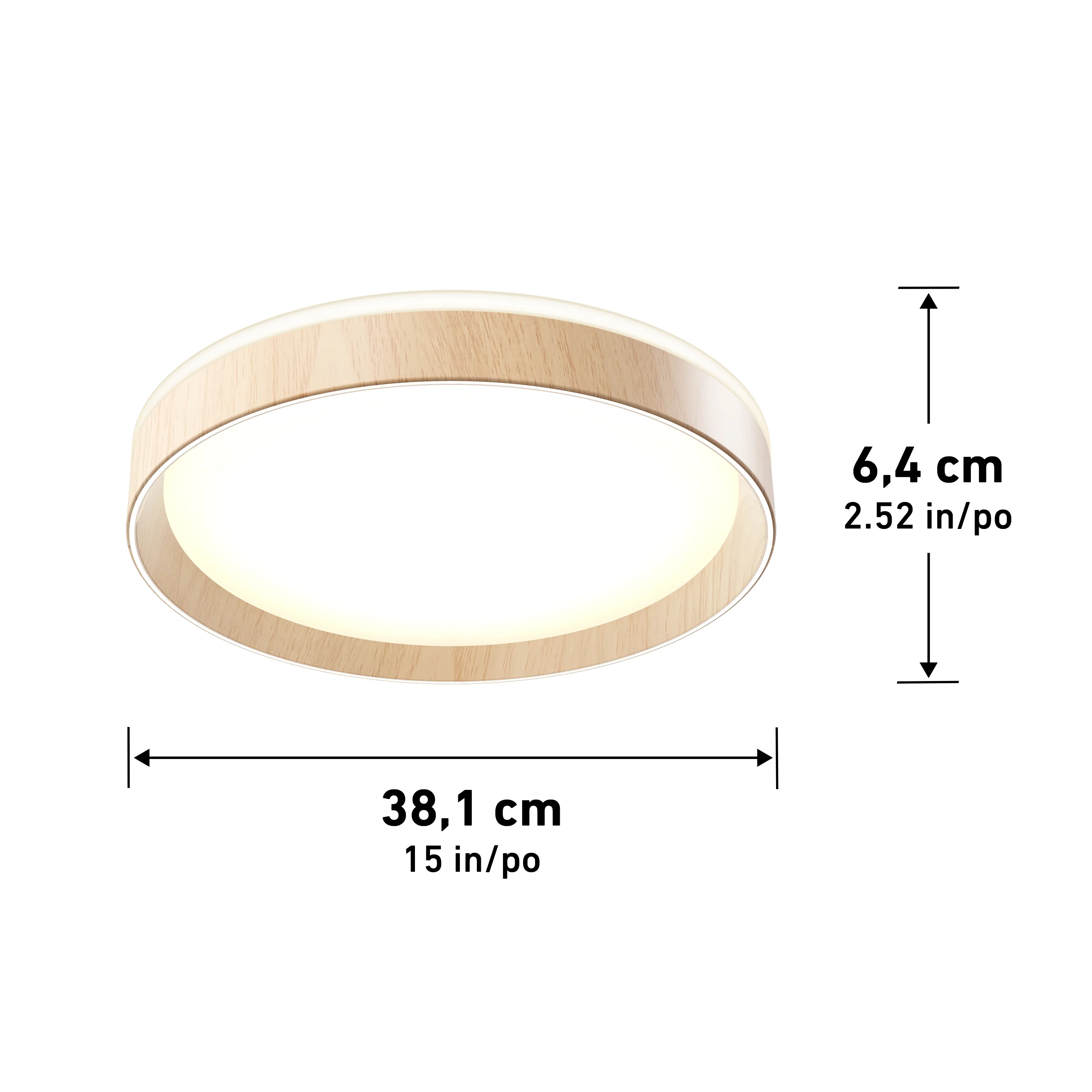 Callisto 15 in. (38 cm) Modern LED Flush Mount Ceiling Light 5 CCT - Image 26