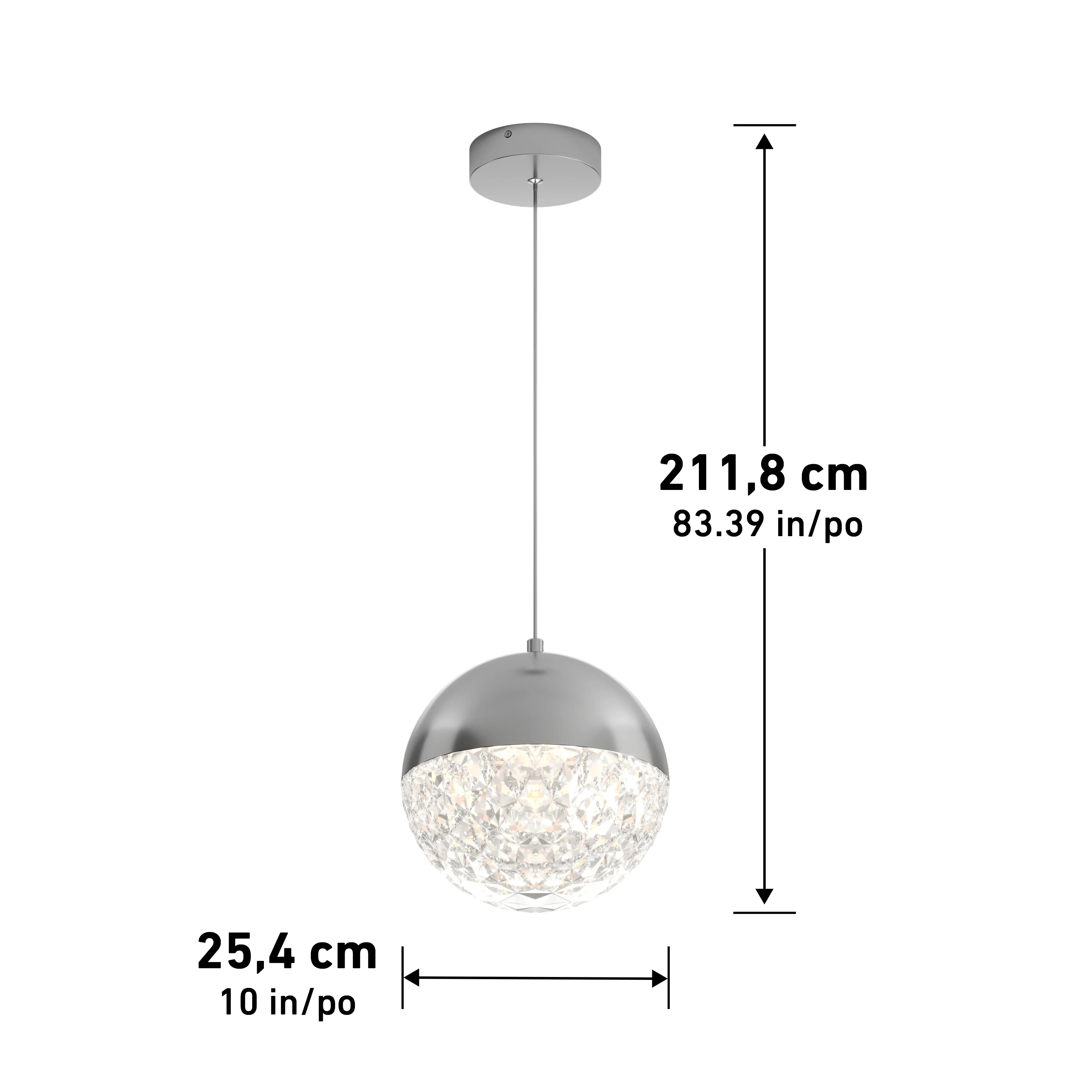 Carat LED pendant light 3 CCT - Image 10