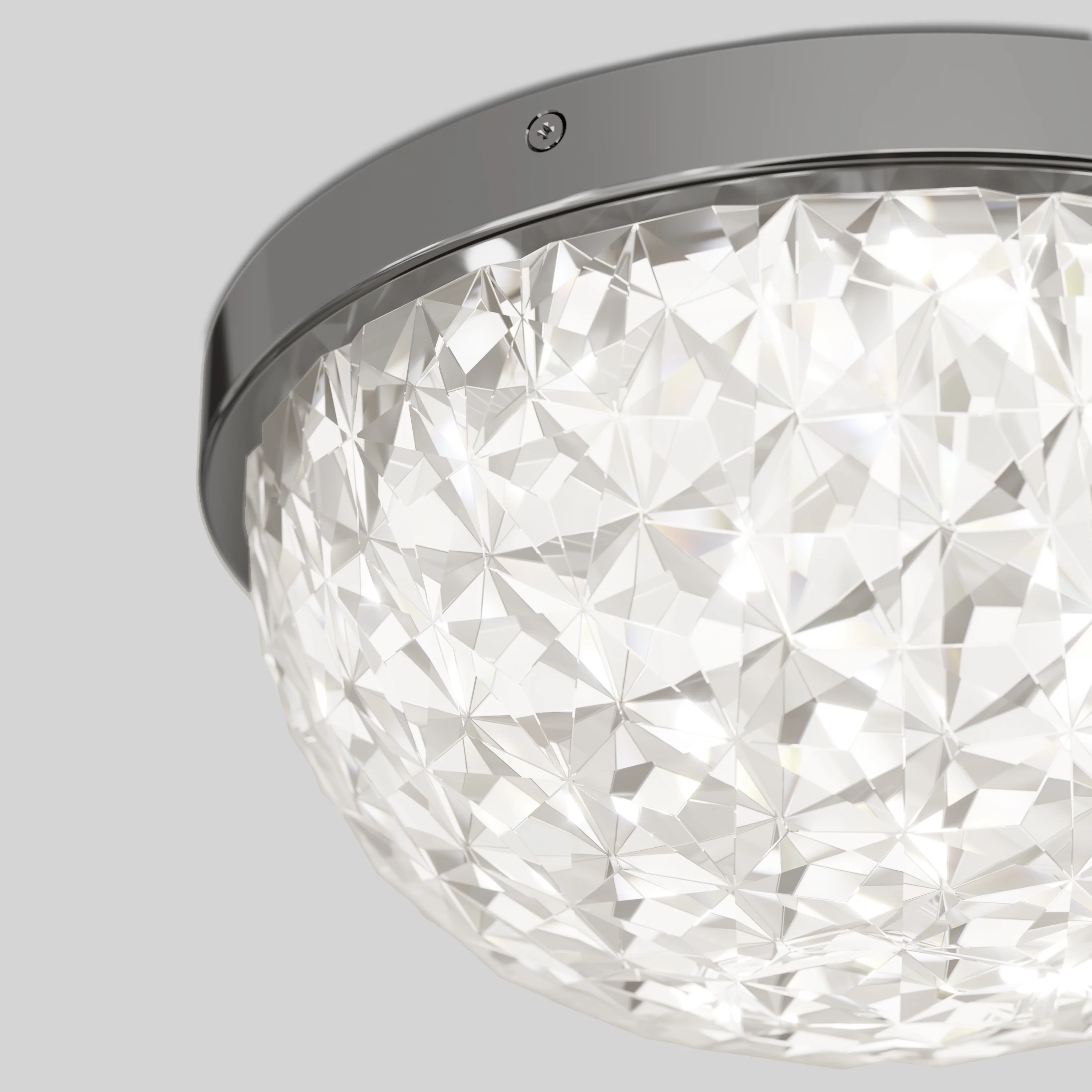 Carat 13 in. (33 cm) LED Flush Mount Ceiling Light - Image 4