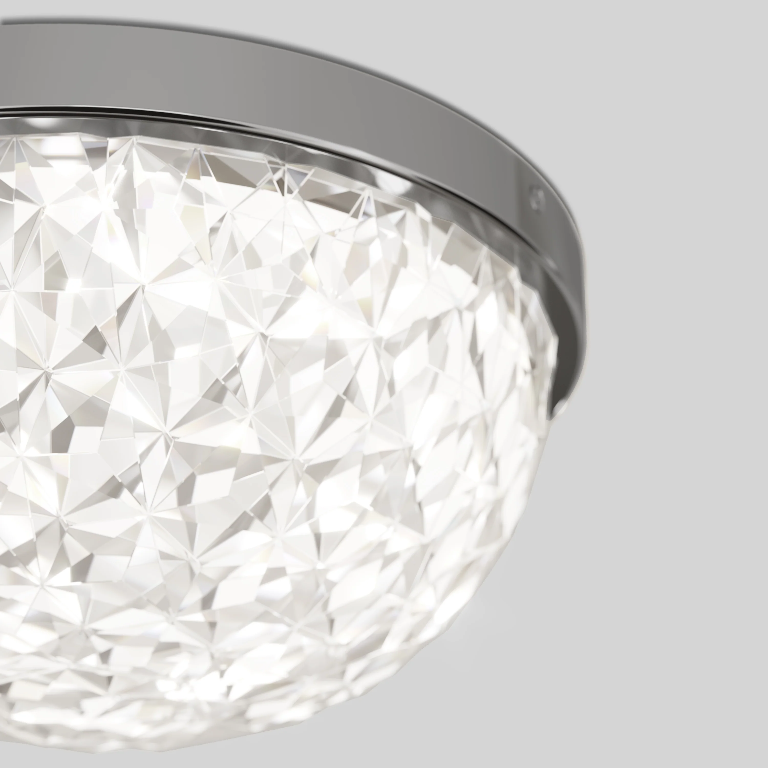 Carat 13 in. (33 cm) LED Flush Mount Ceiling Light - Image 5