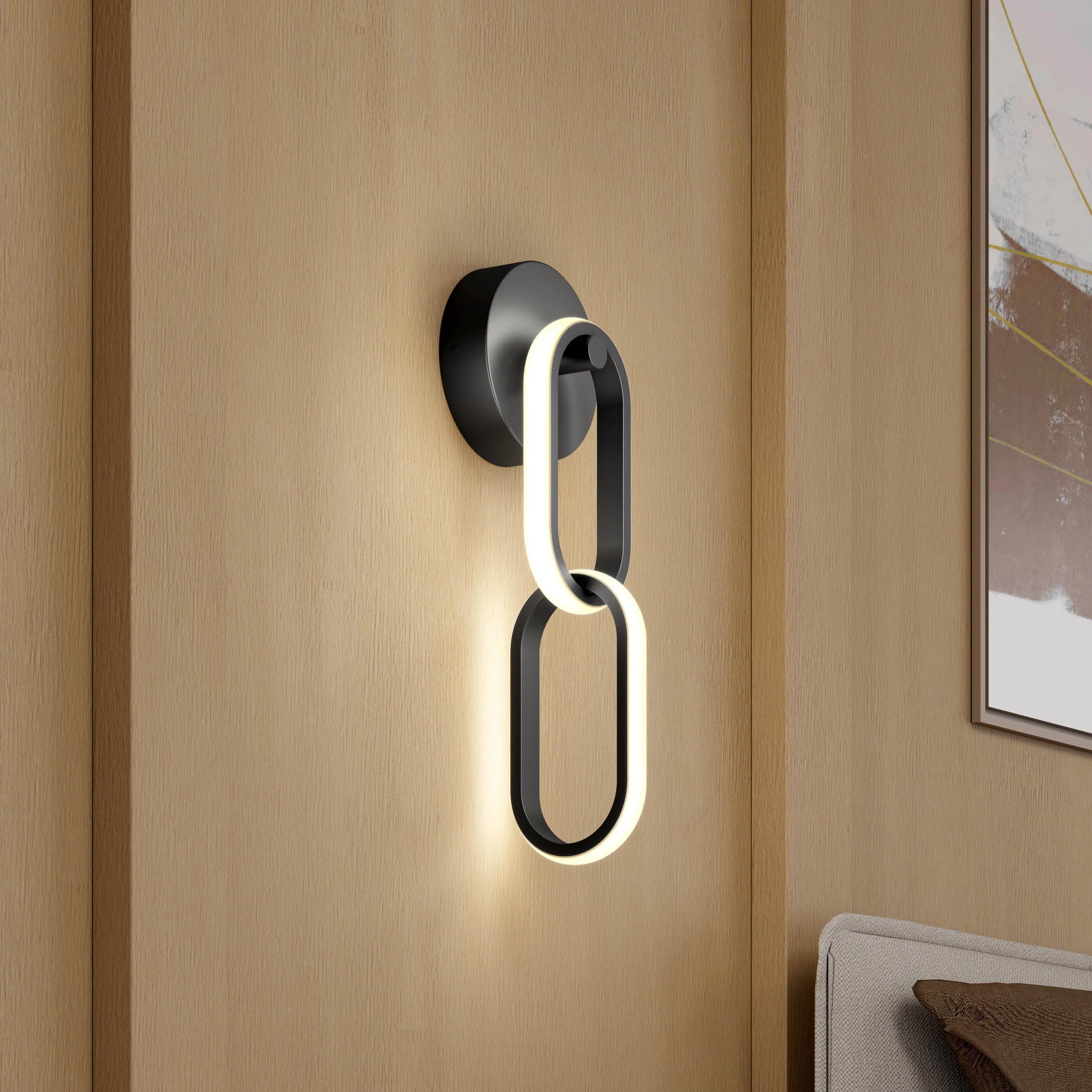 Catena modern LED wall sconce 5 CCT - Image 10