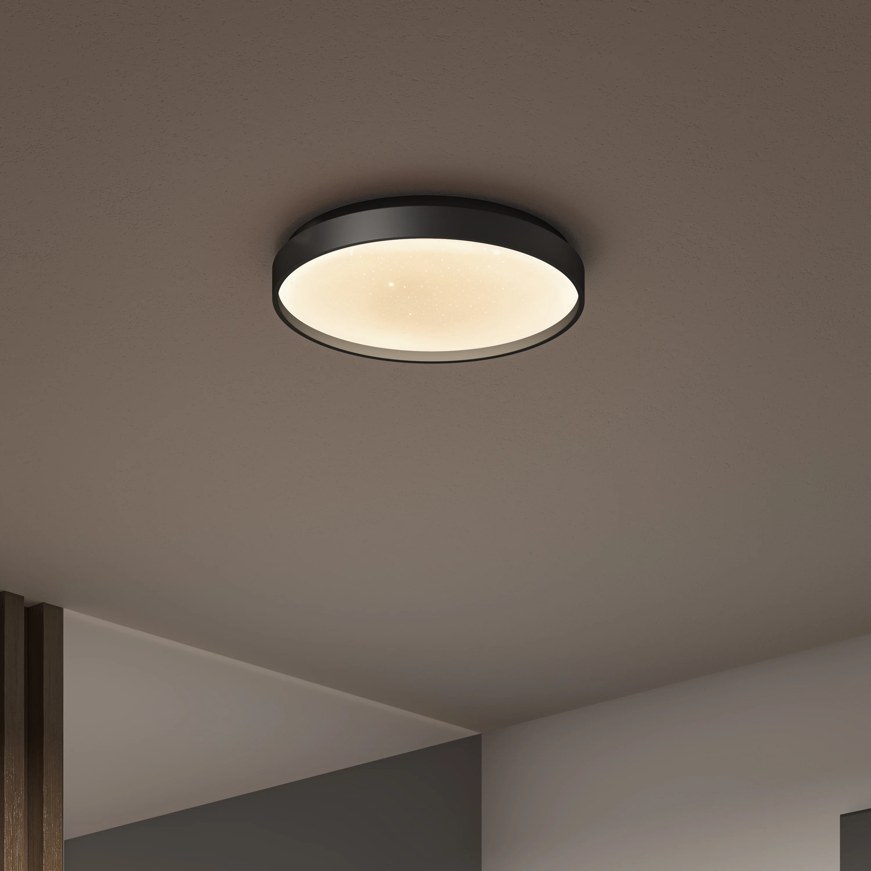 Celestia 15 in. (38 cm) Modern LED Flush Mount Ceiling Light - with remote - Image 6