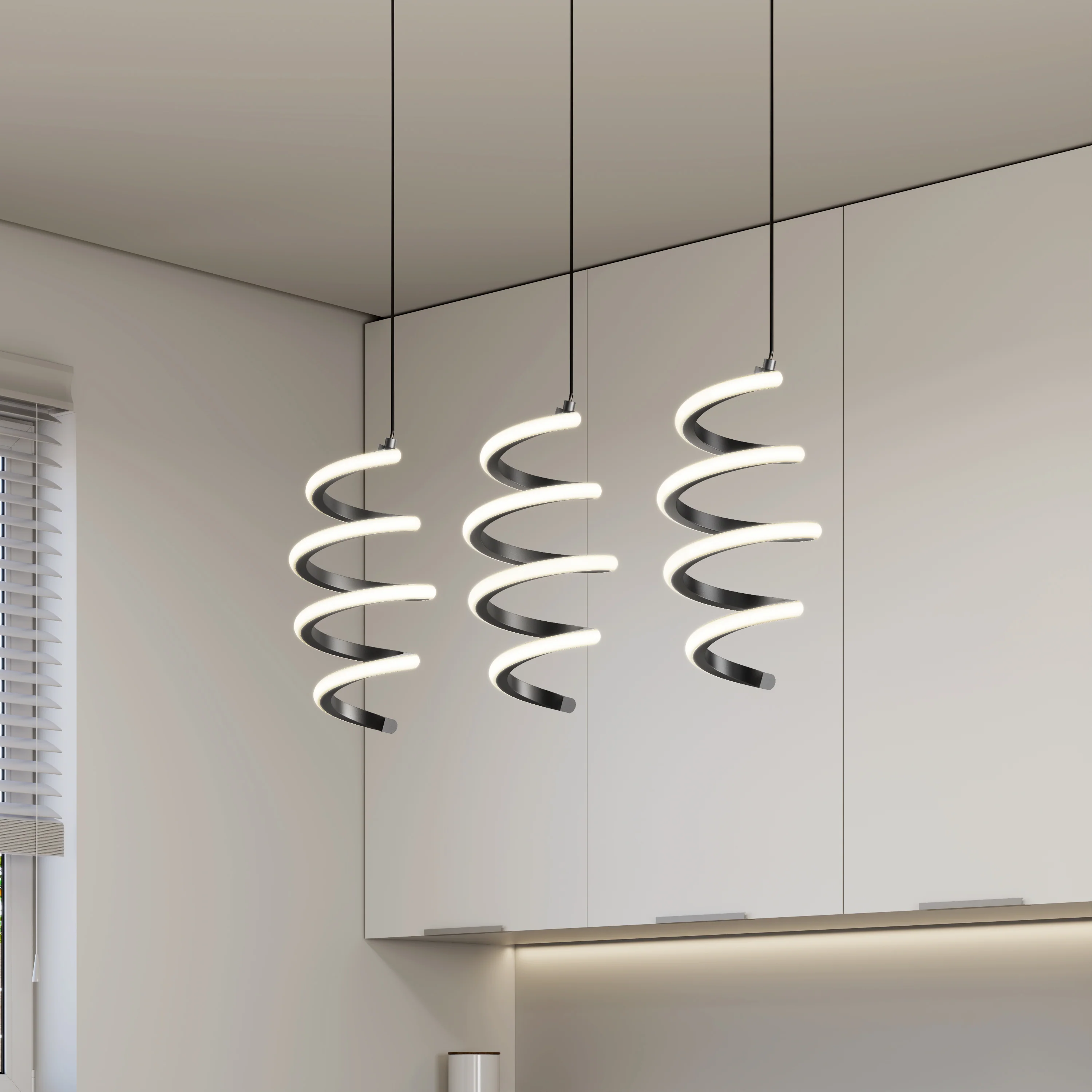 Chorus 3-light LED pendant light 5 CCT - Image 13