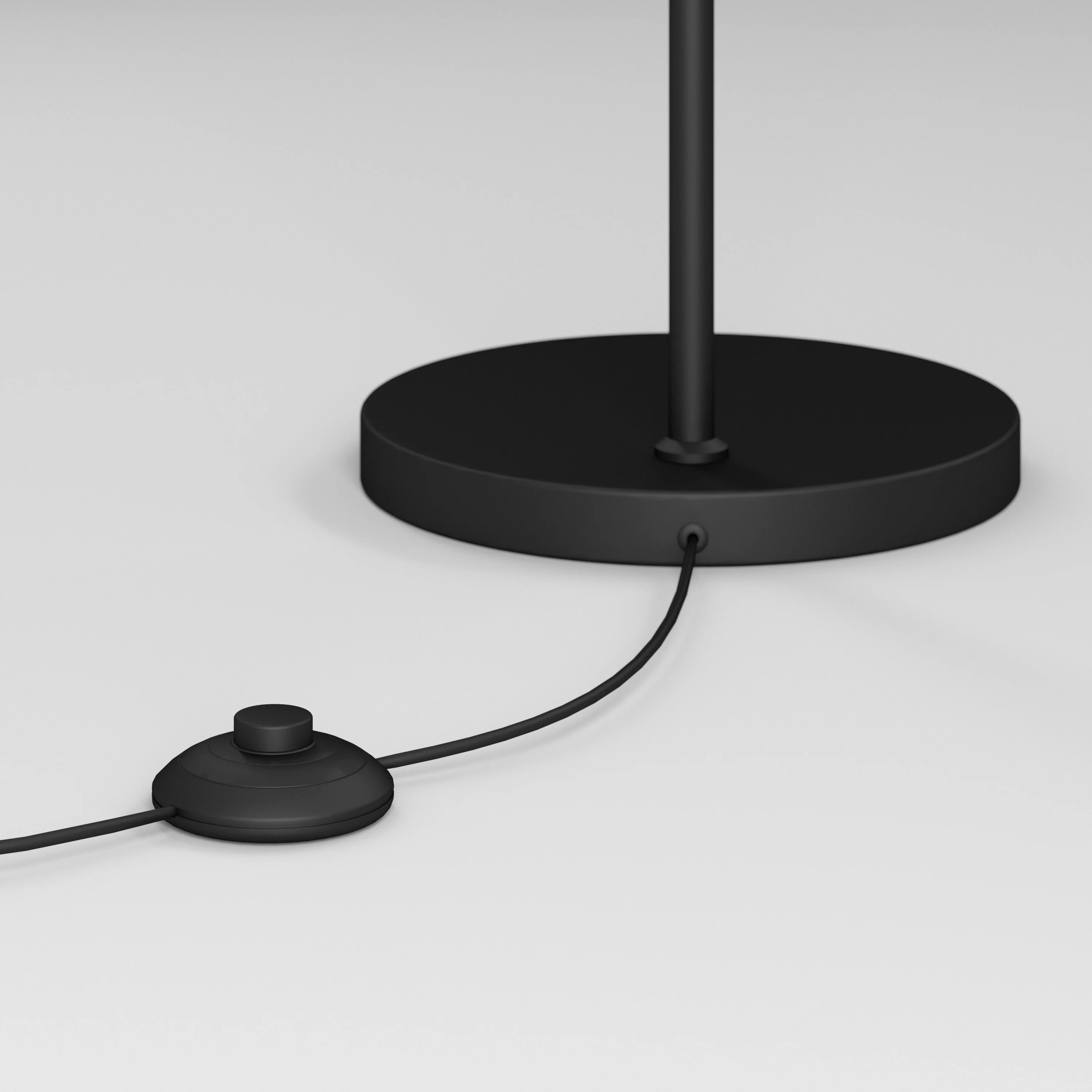 Clayton dimmable LED modern mid-century floor lamp - Image 5