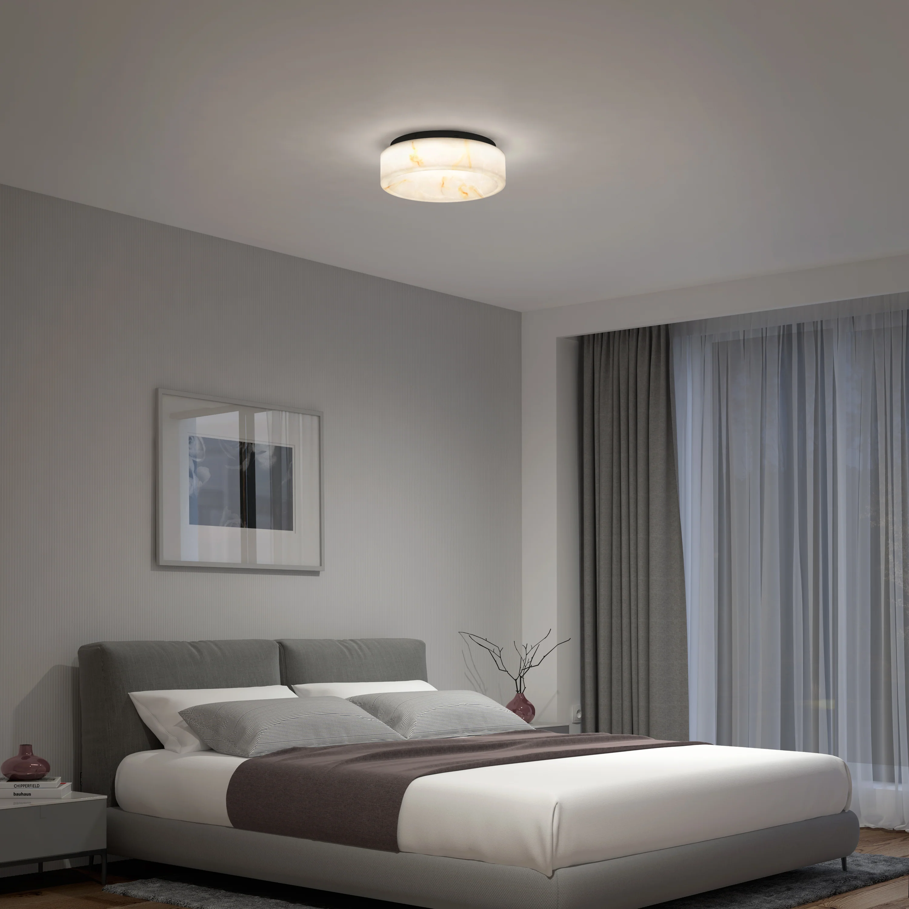 Clifford 15 in. (39 cm) Modern LED Flush Mount Ceiling Light 5 CCT - Image 6
