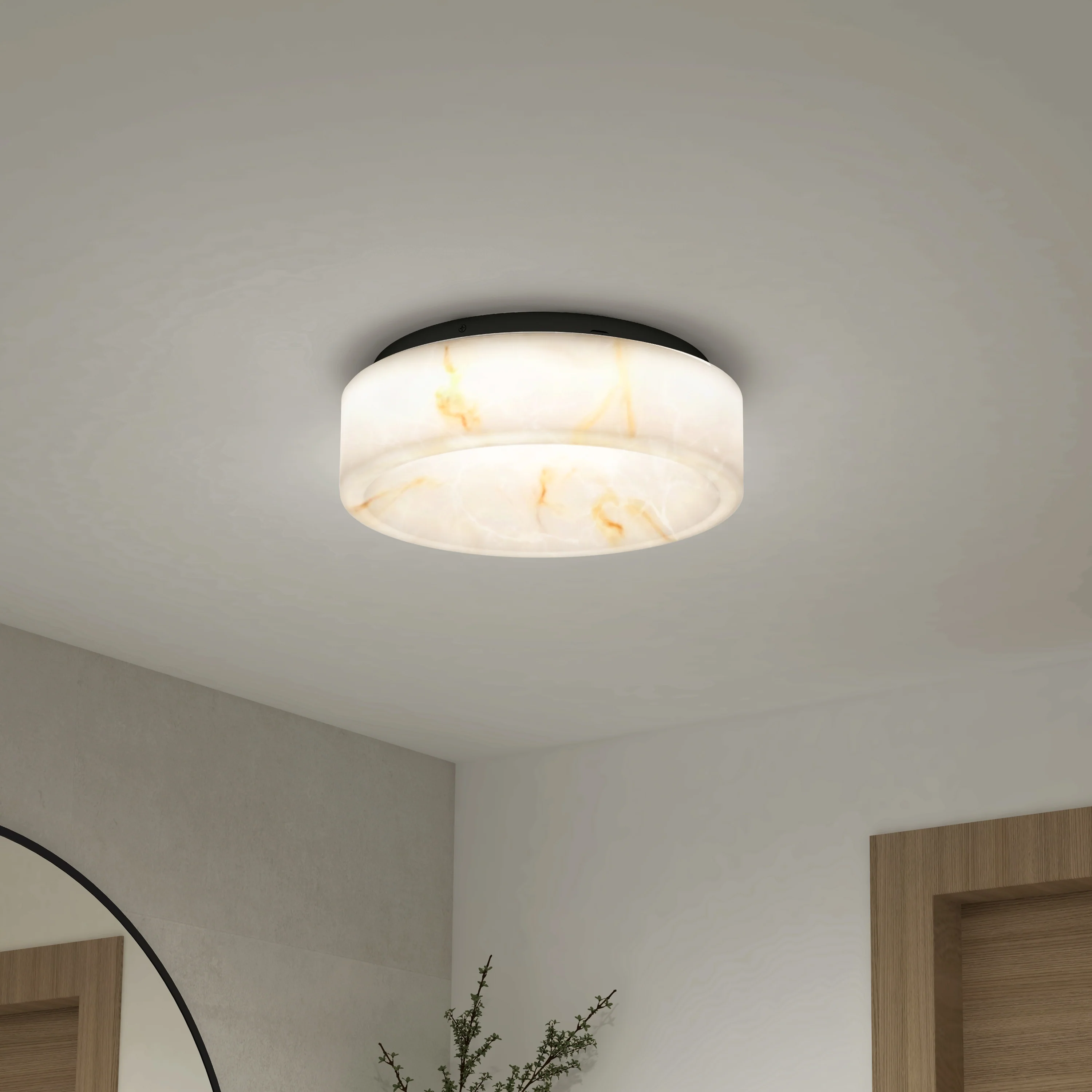Clifford 15 in. (39 cm) Modern LED Flush Mount Ceiling Light 5 CCT - Image 7