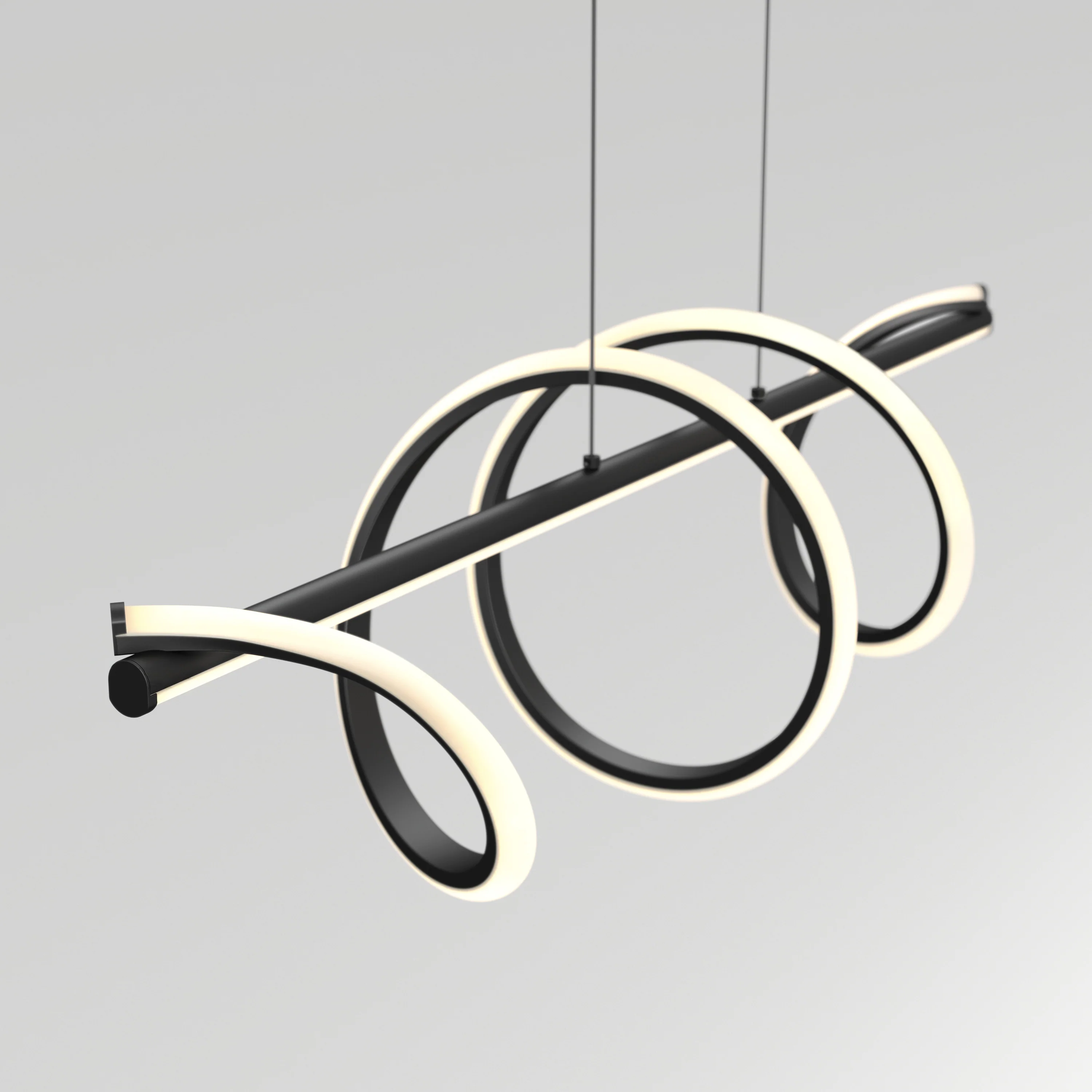 Coda modern LED pendant light 5 CCT - Image 6
