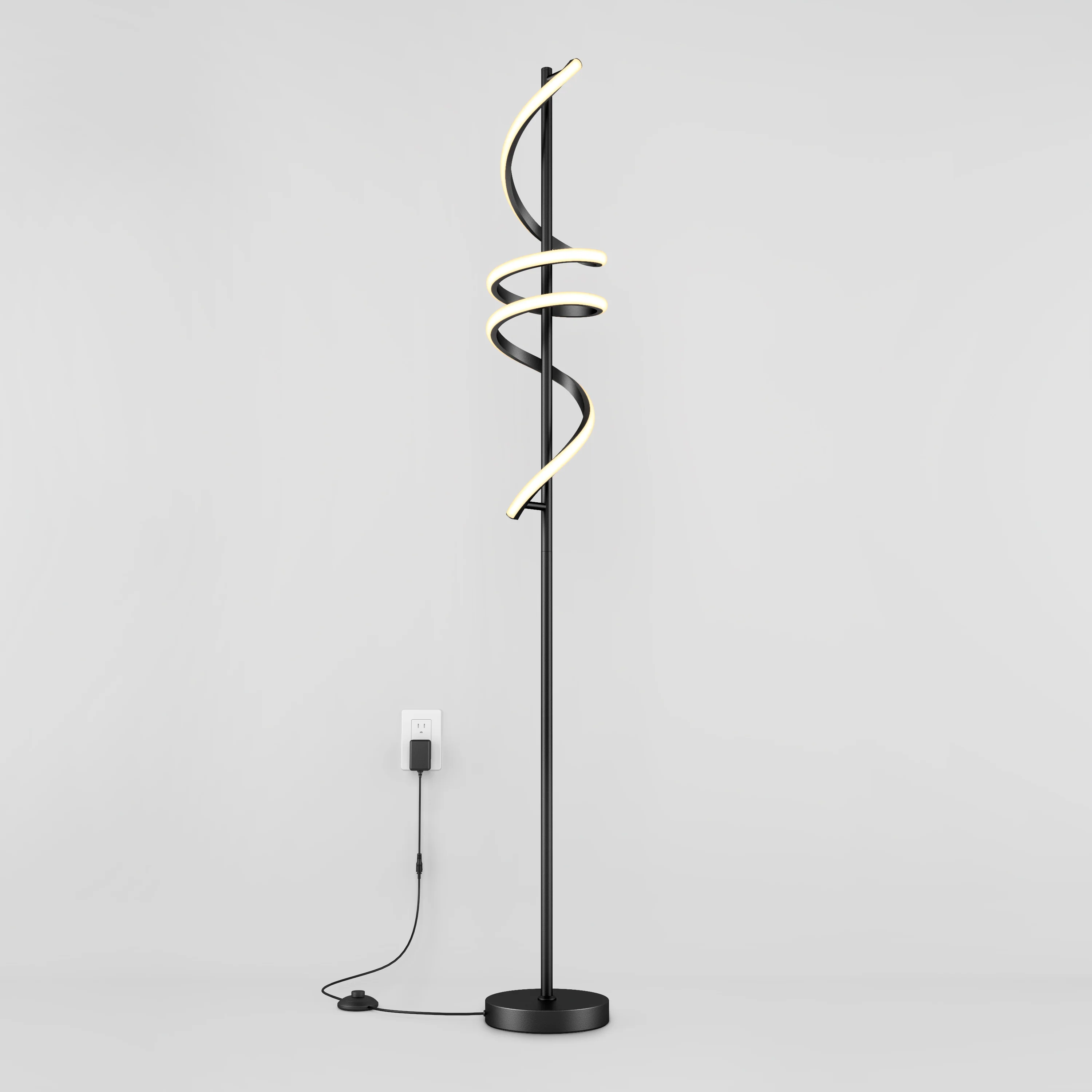 Coda modern LED floor lamp 5CCT