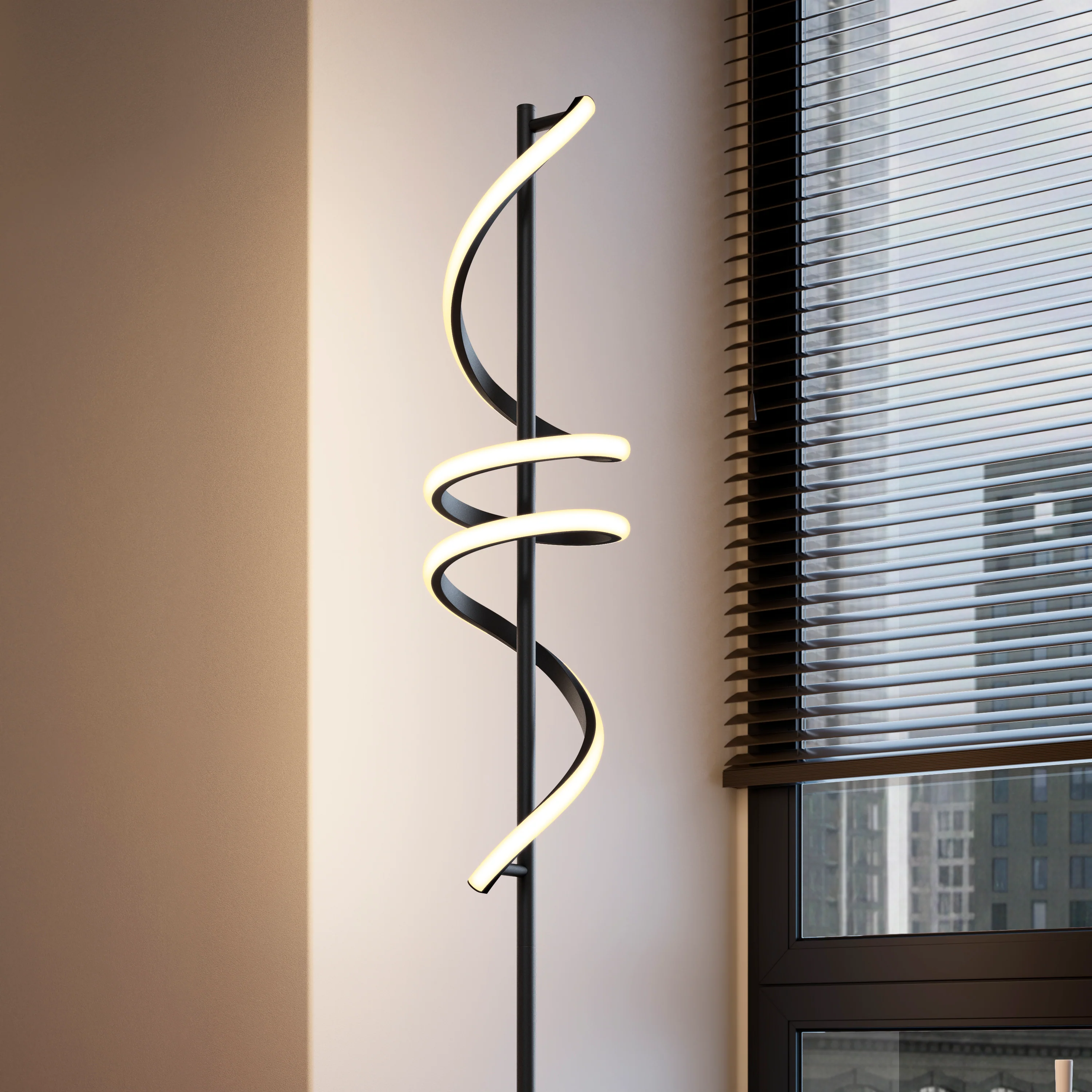 Coda modern LED floor lamp 5CCT - Image 14