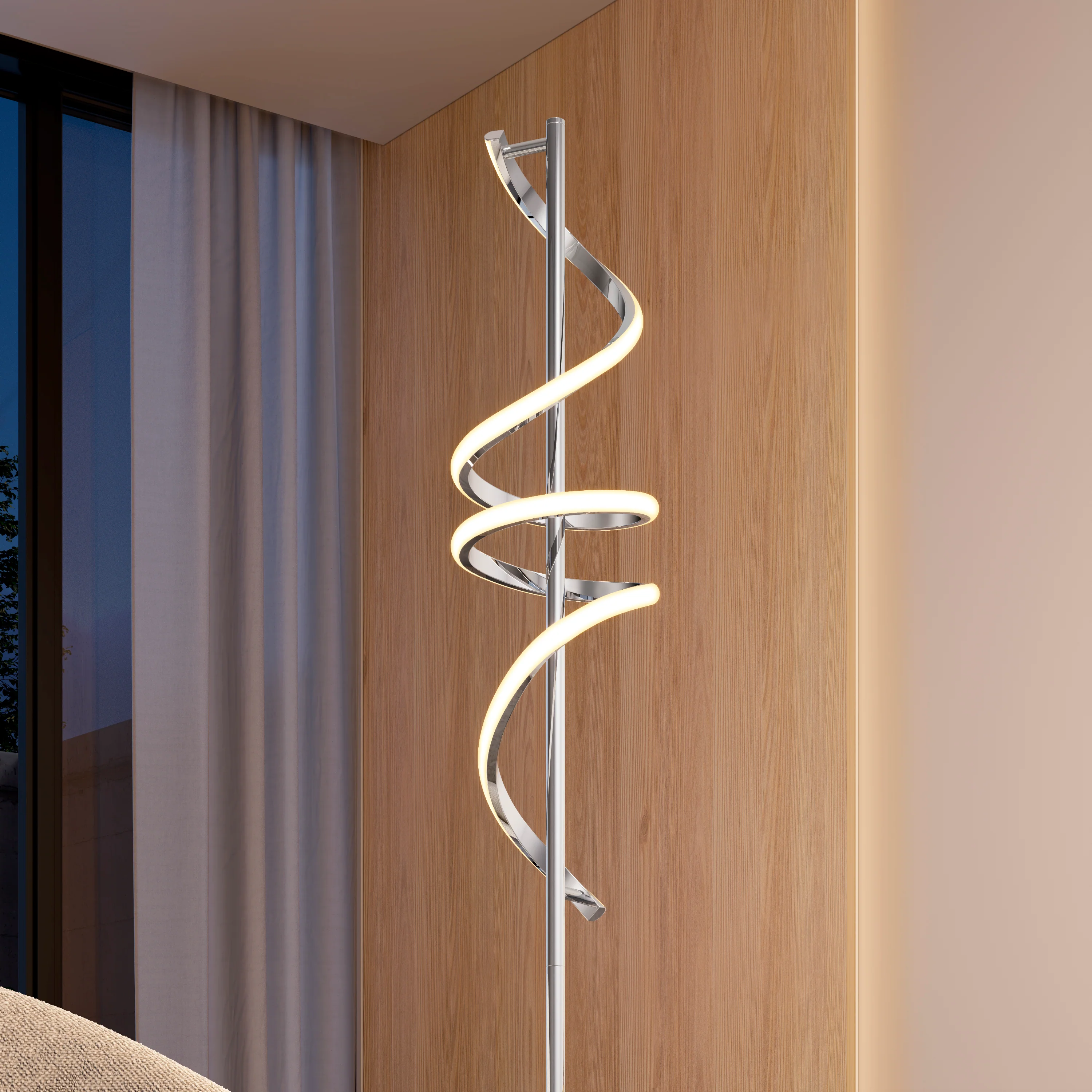 Coda modern LED floor lamp 5CCT - Image 32