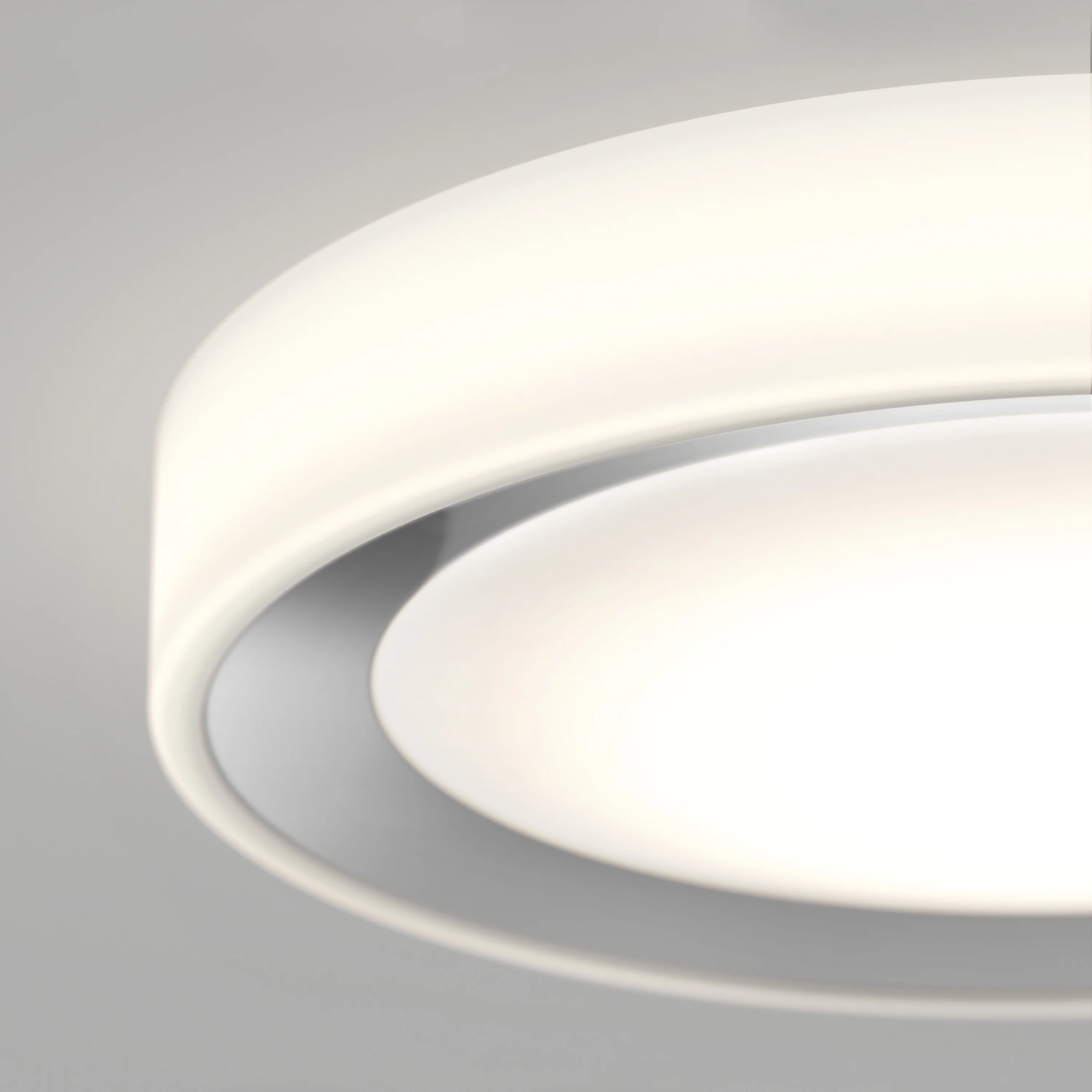 Cooper 13 in. (33 cm) Modern LED Flush Mount Ceiling Light - With Remote - Image 5