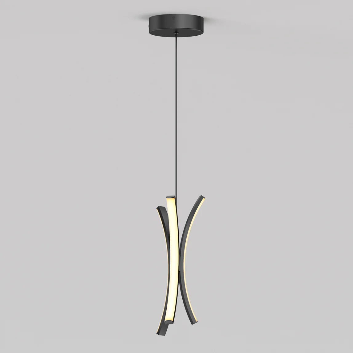 Corben Pendant LED light 5CCT Black - Image 3