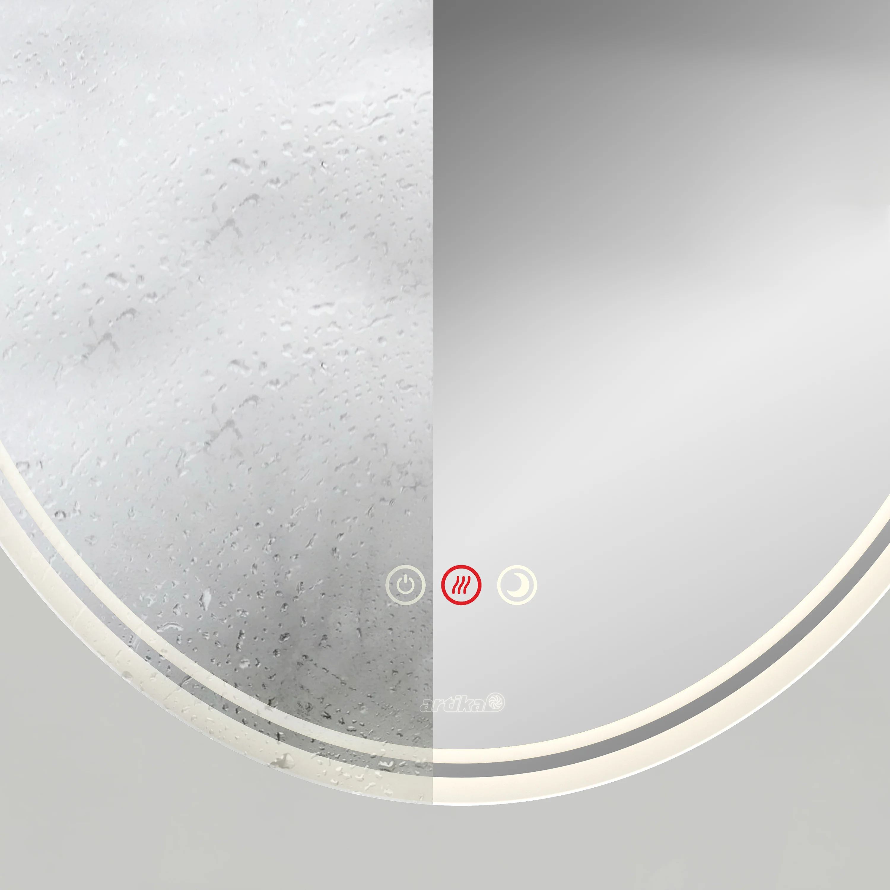 Corby 22 in. x 28 in. LED mirror 3 CCT with defogger - Image 6