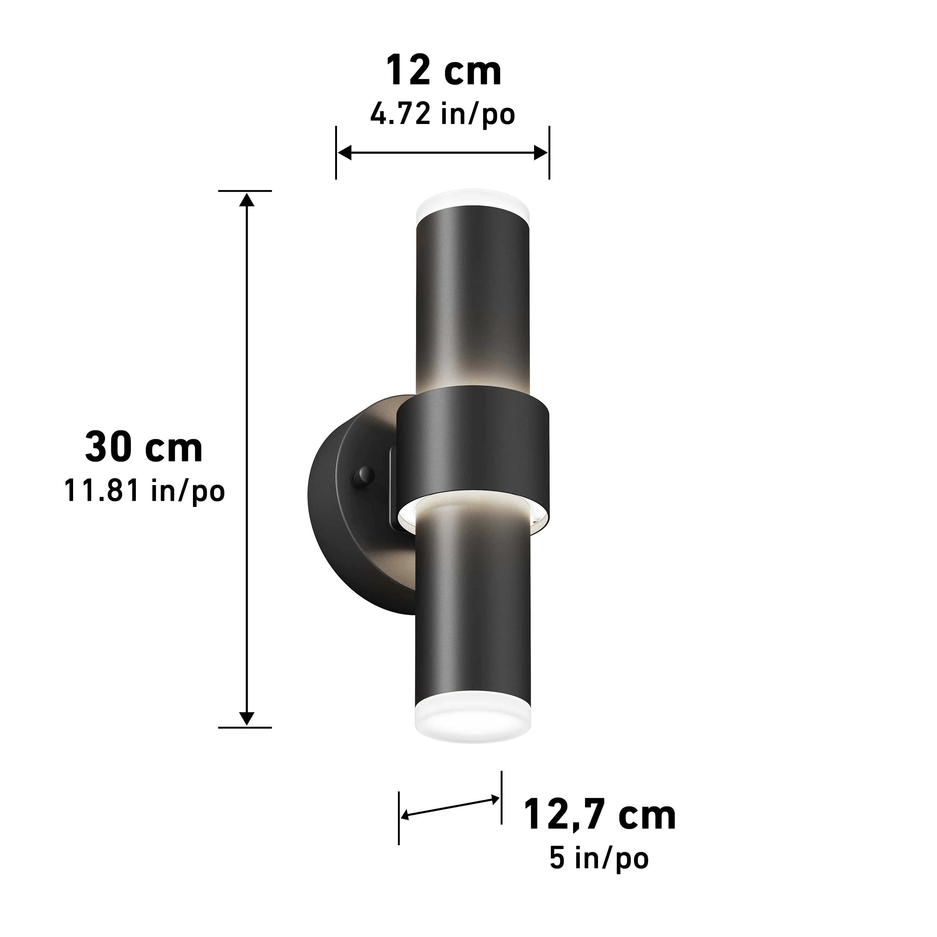 Dani modern LED indoor-outdoor wall light 5 CCT - Image 15