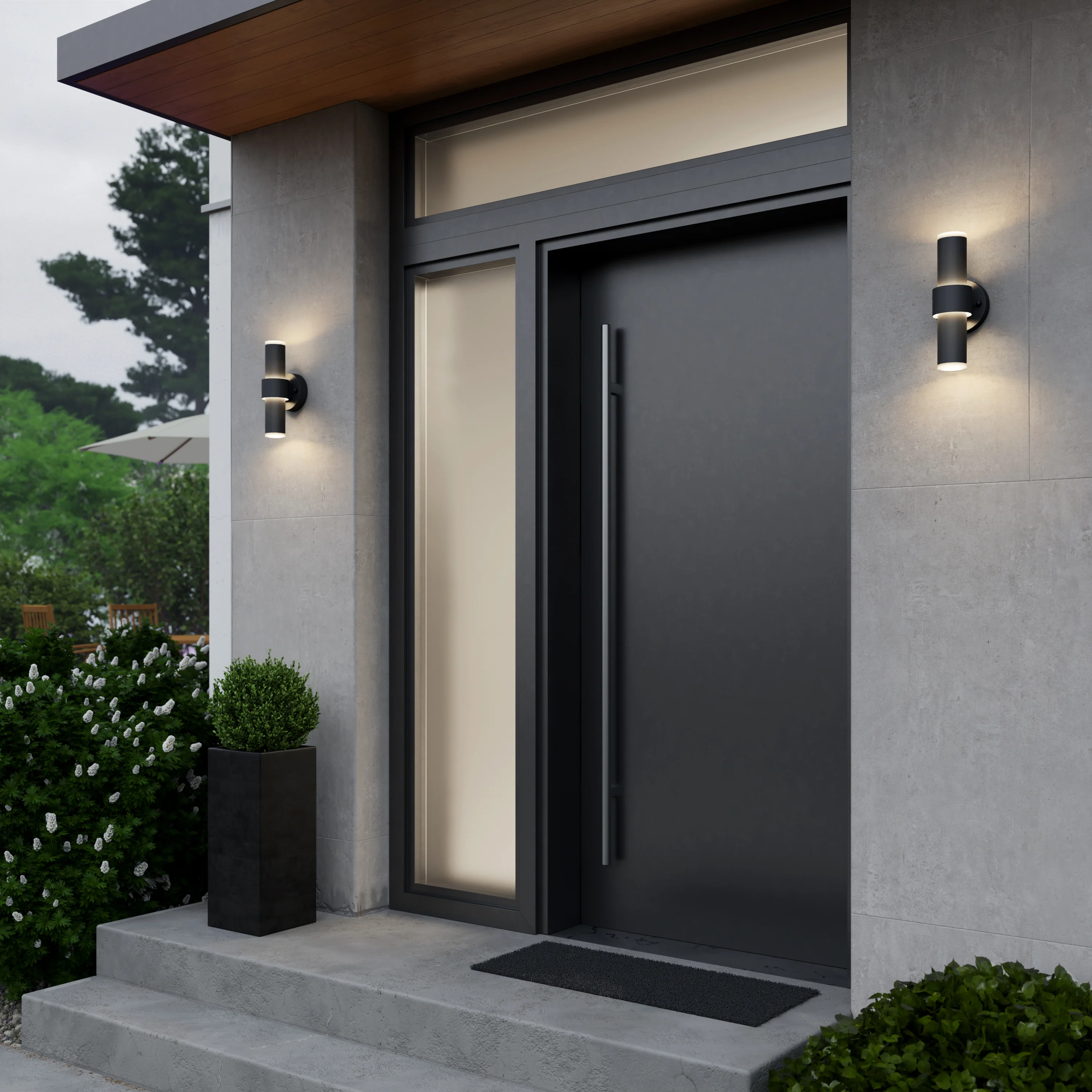 Dani modern LED indoor-outdoor wall light 5 CCT - Image 2