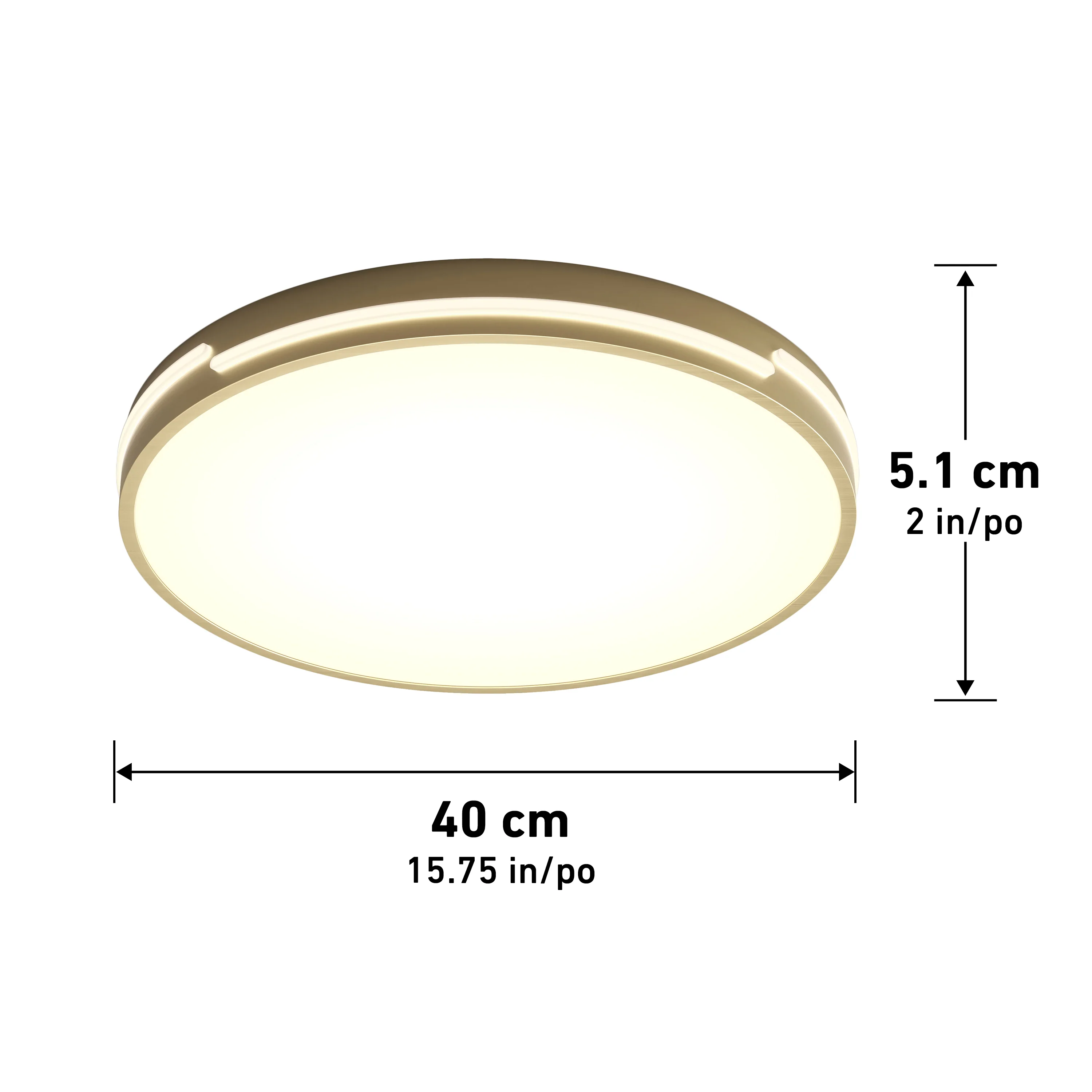 Delray 16 in. (40 cm) Modern LED Flush Mount Ceiling Light 5 CCT - Image 30