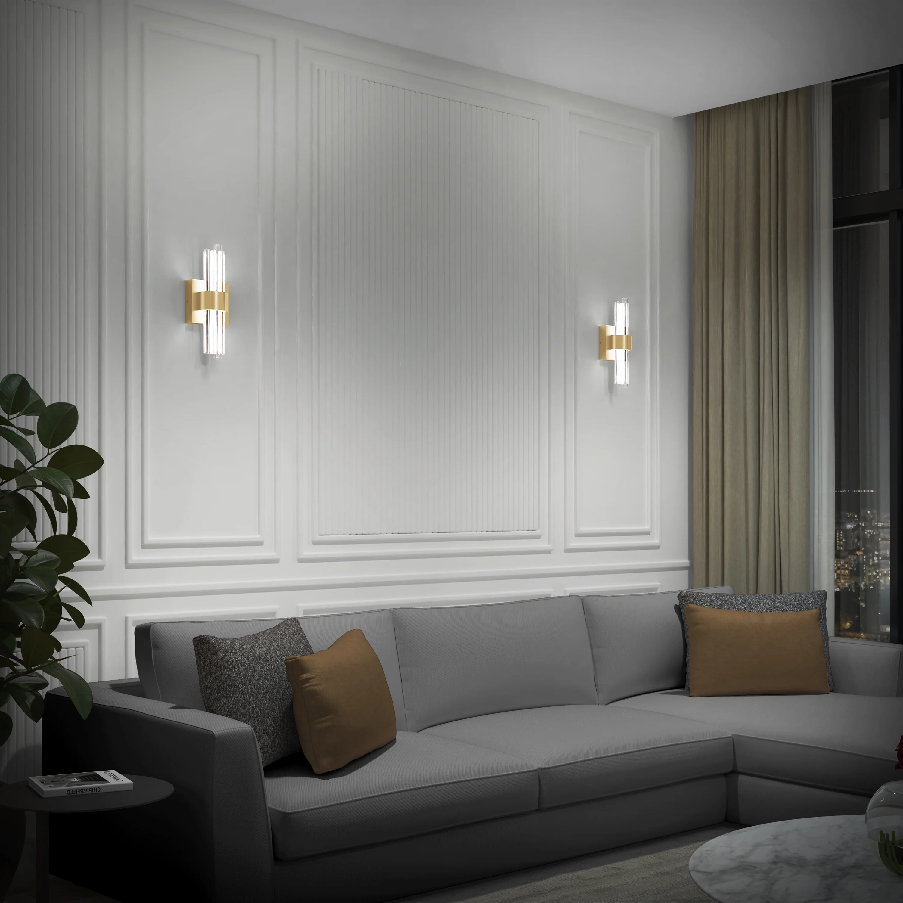 Dorado contemporary LED wall sconce 3 CCT - Image 18