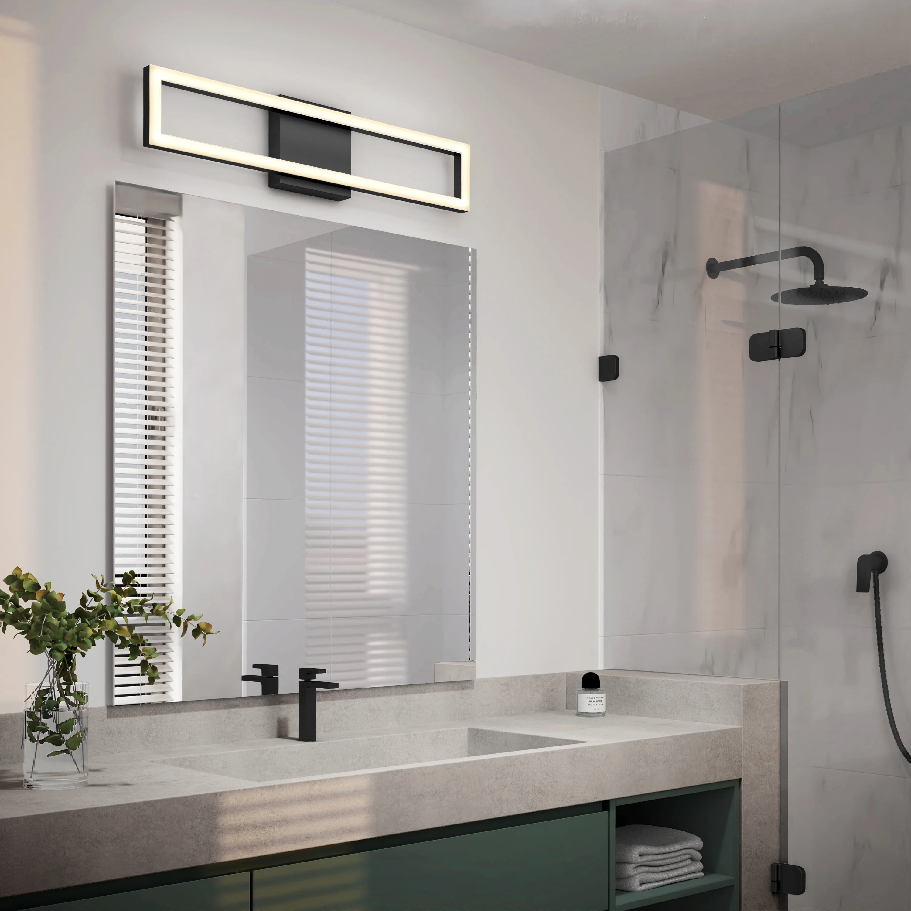 Dover 27-in (69 cm) Integrated LED 5-CCT Vanity Light Bar for Bathroom