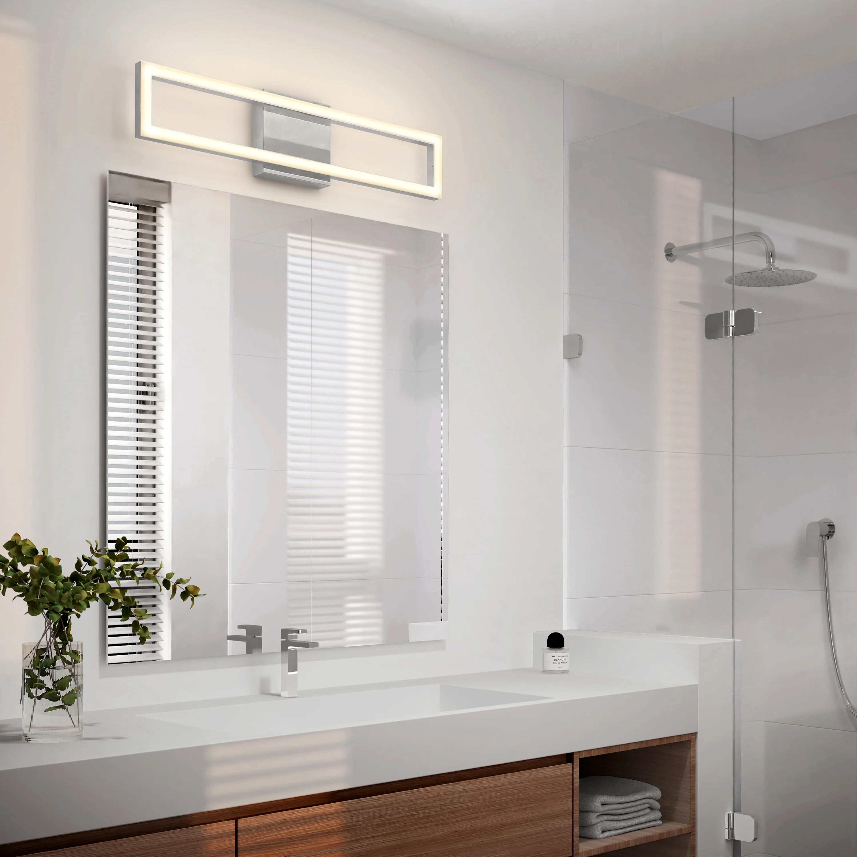 Dover 27-in (69 cm) Integrated LED 5-CCT Vanity Light Bar for Bathroom - Image 18