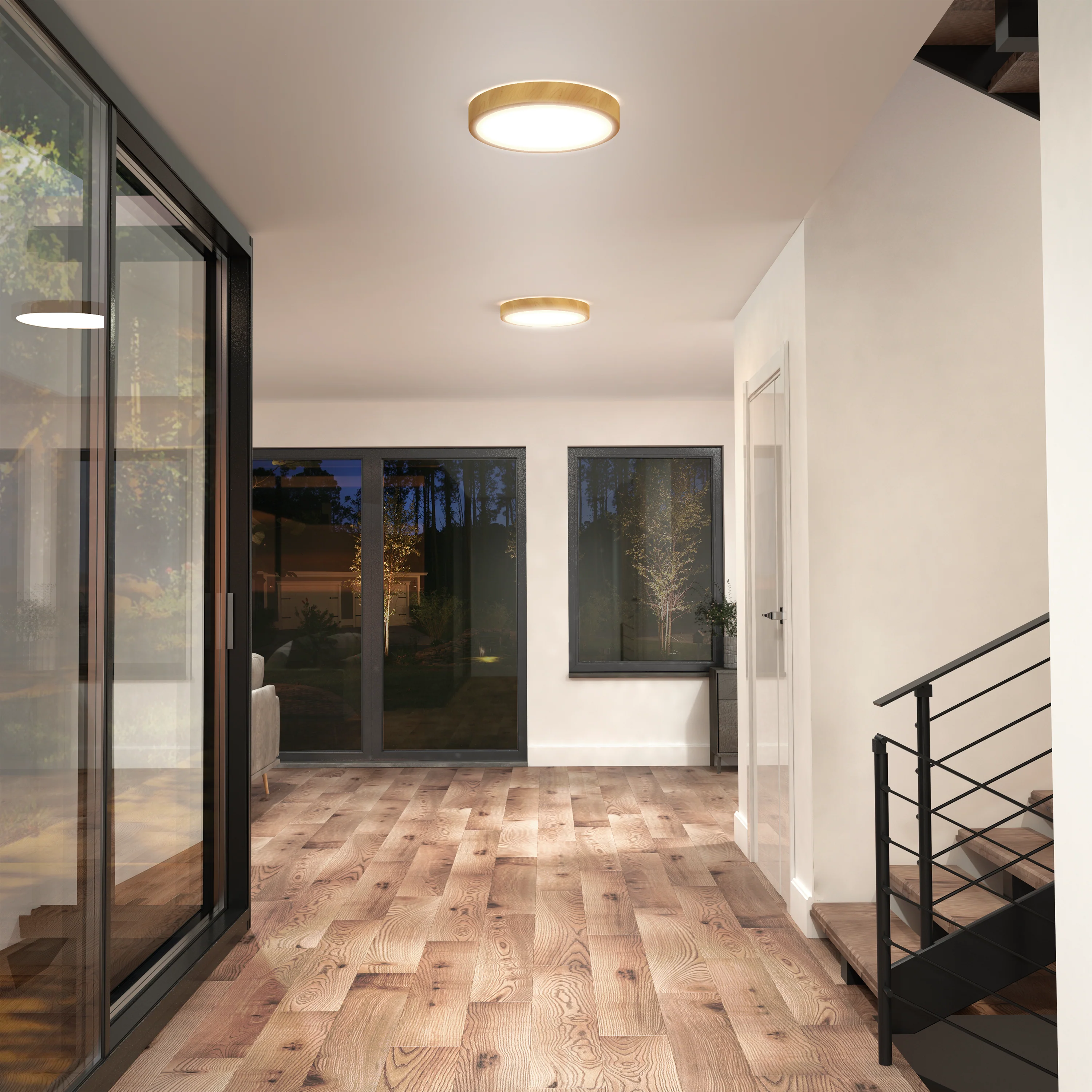Dryad 15 in. (38 cm) Modern LED Flush Mount Ceiling Light - Image 5