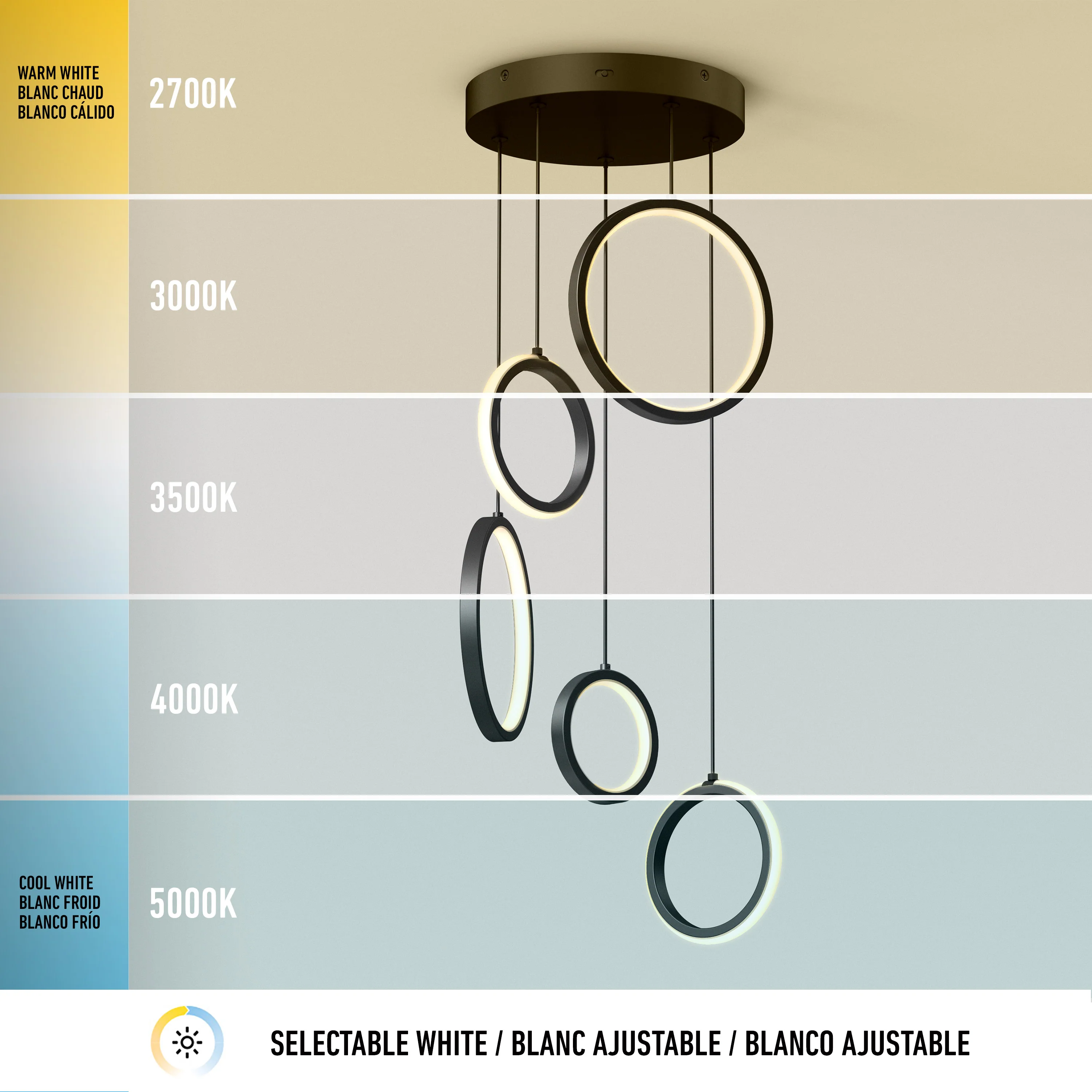 Elmo 5-light LED pendant 5 CCT - Image 11