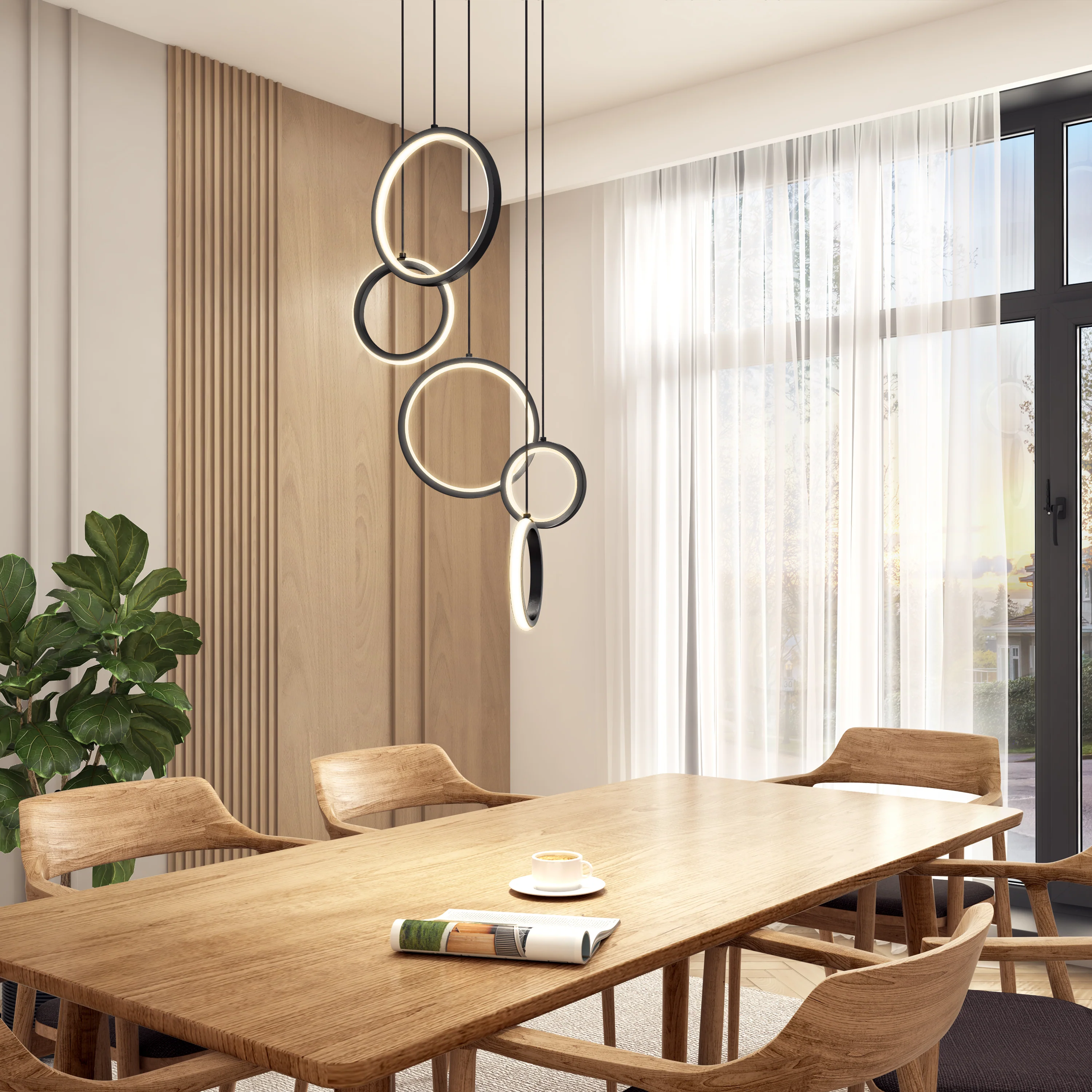 Elmo 5-light LED pendant 5 CCT - Image 2