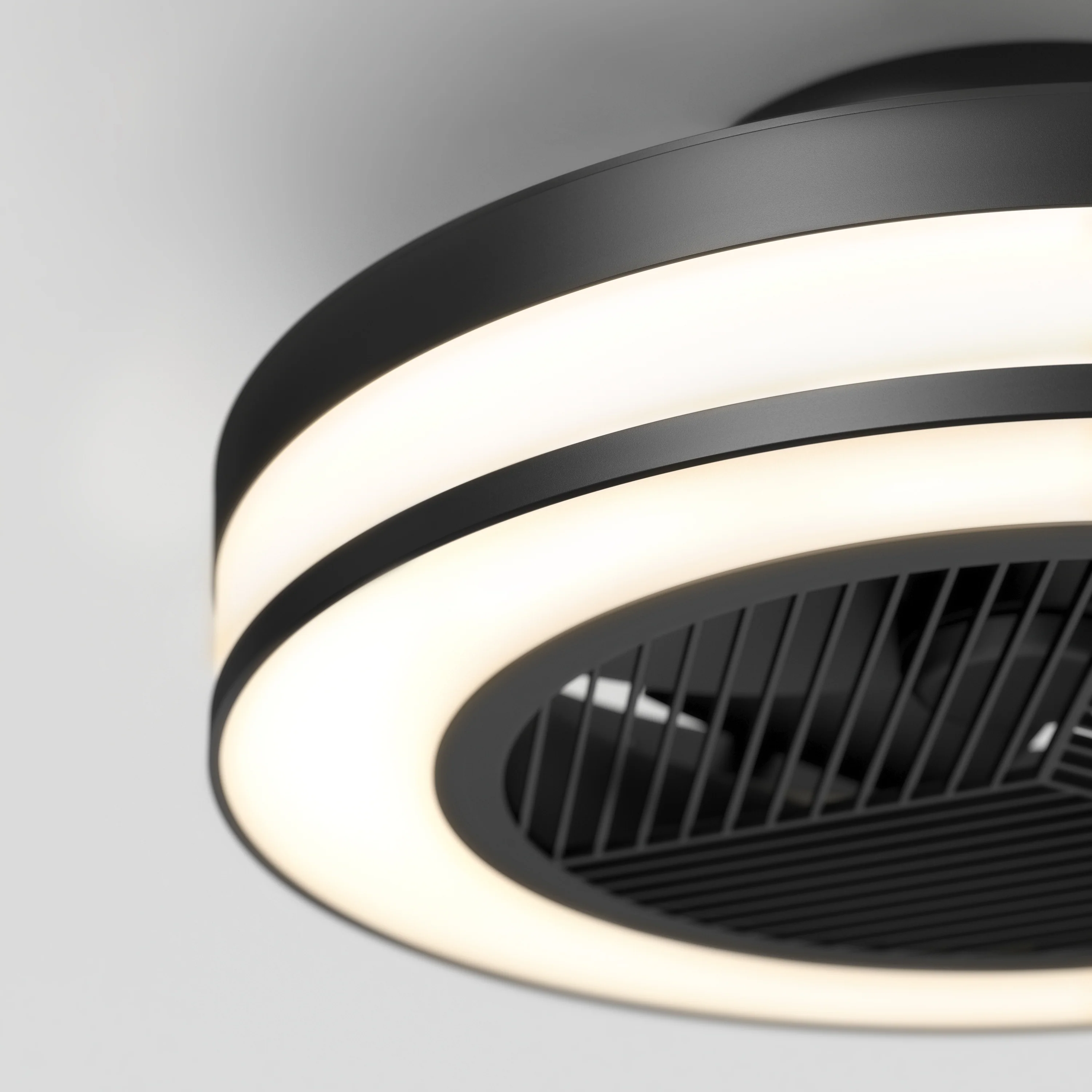 Elton 19 in. (49 cm) LED modern fandelier ceiling fan with light - includes remote - Image 5
