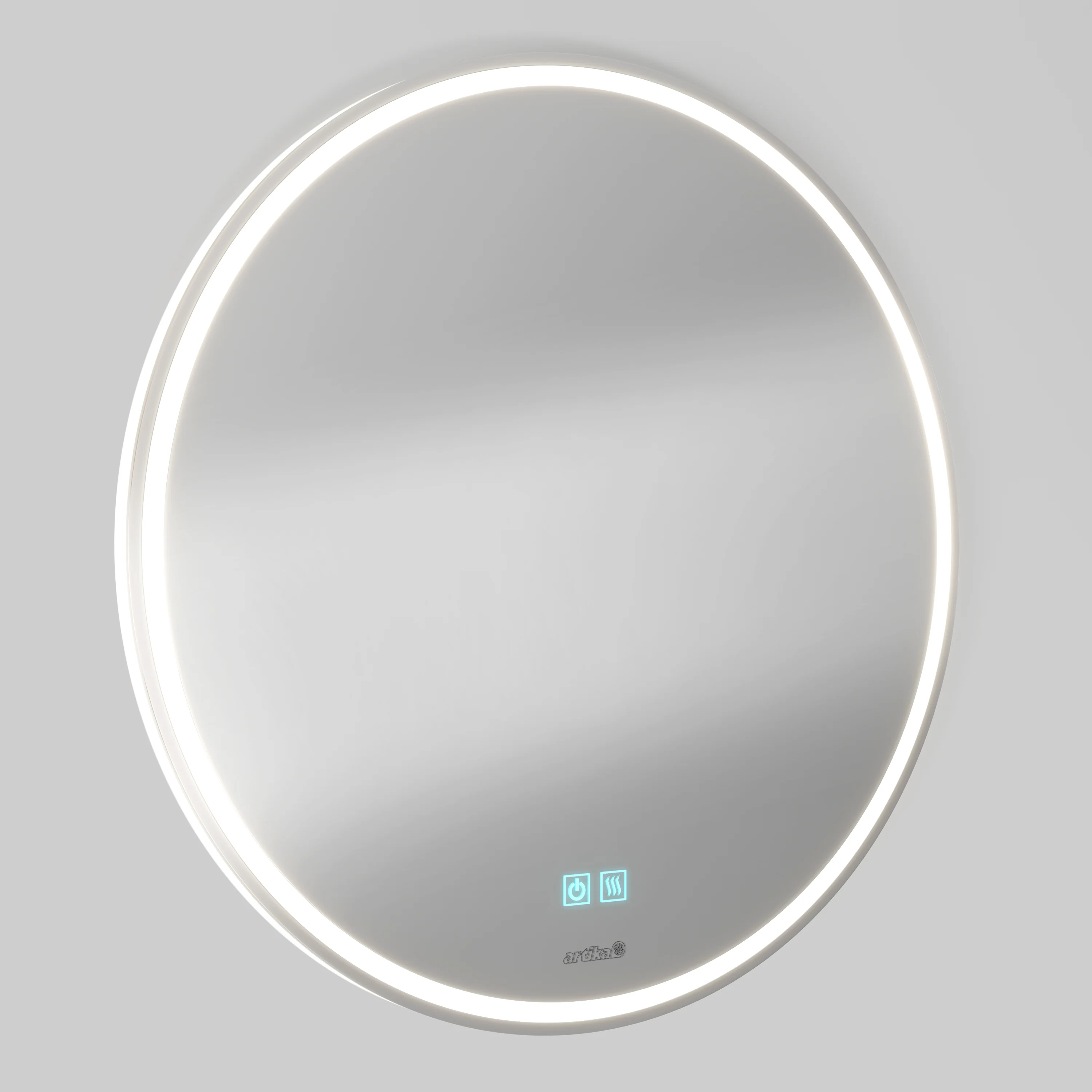 Emeraude 24 in. x 24 in. (61 x 61 cm) Anti-Fog LED Bathroom Mirror - Image 5