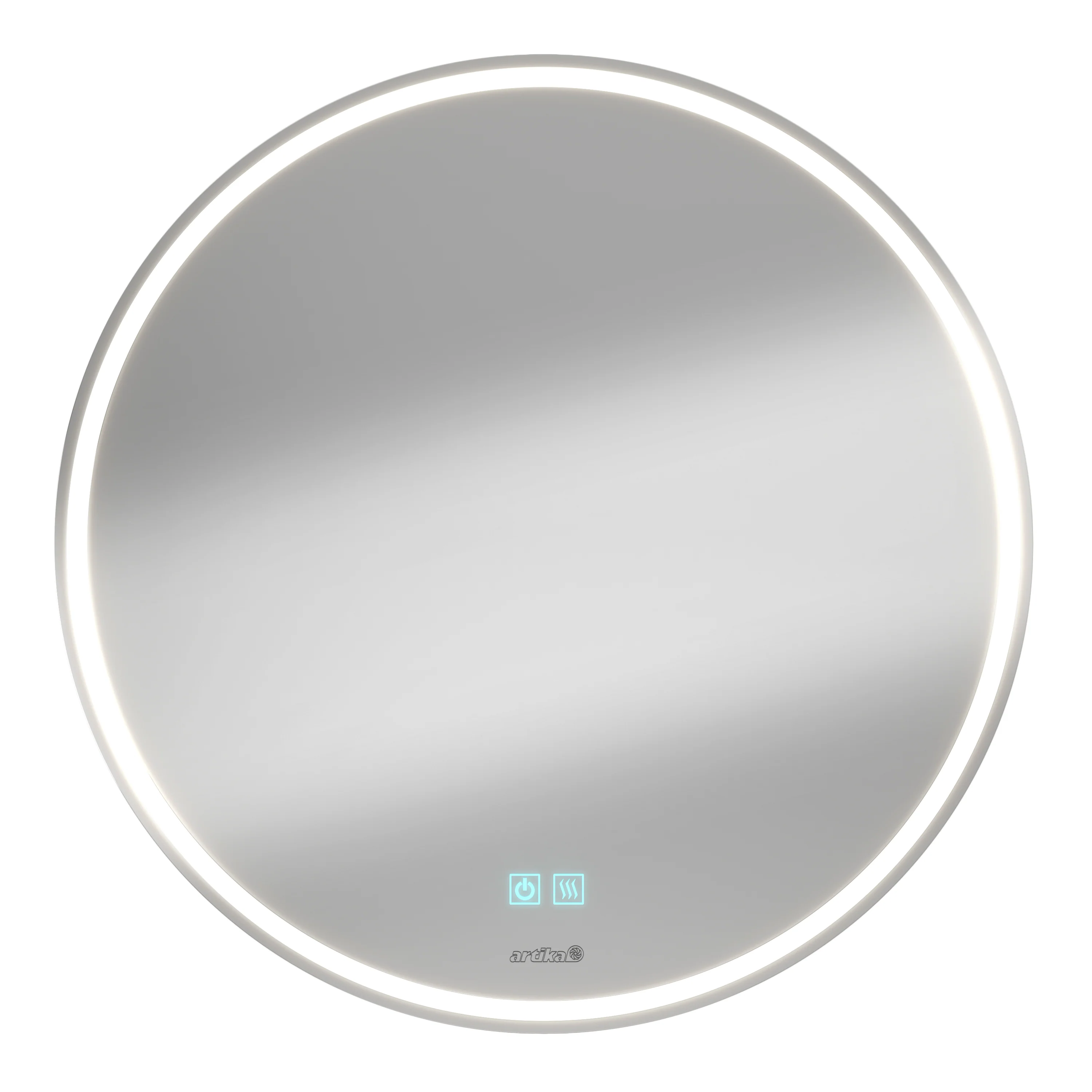 Emeraude 24 in. x 24 in. (61 x 61 cm) Anti-Fog LED Bathroom Mirror - Image 9