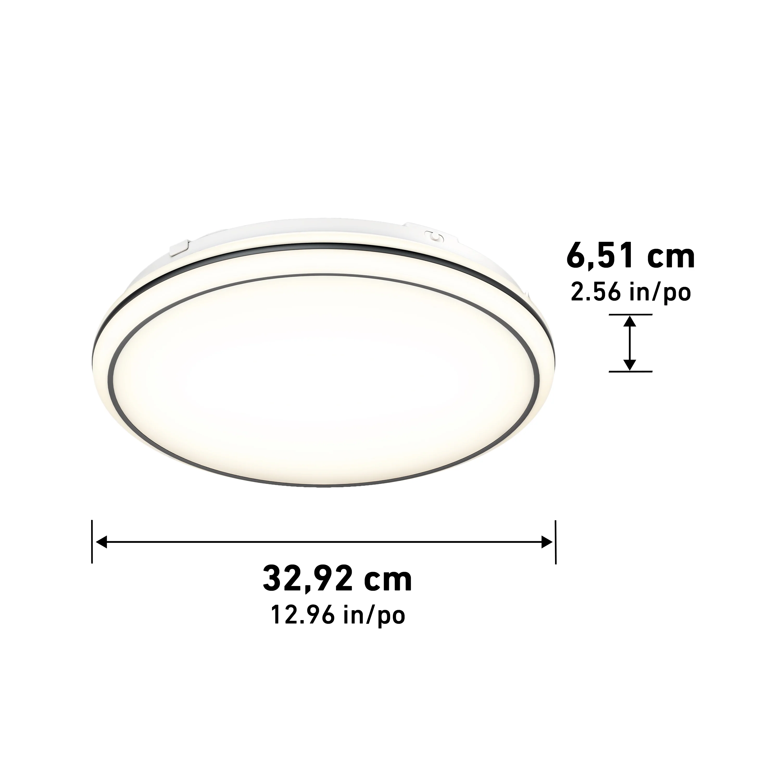 Emina 13 in. (33 cm) Modern LED Flush Mount Ceiling Light 3 CCT - Image 13