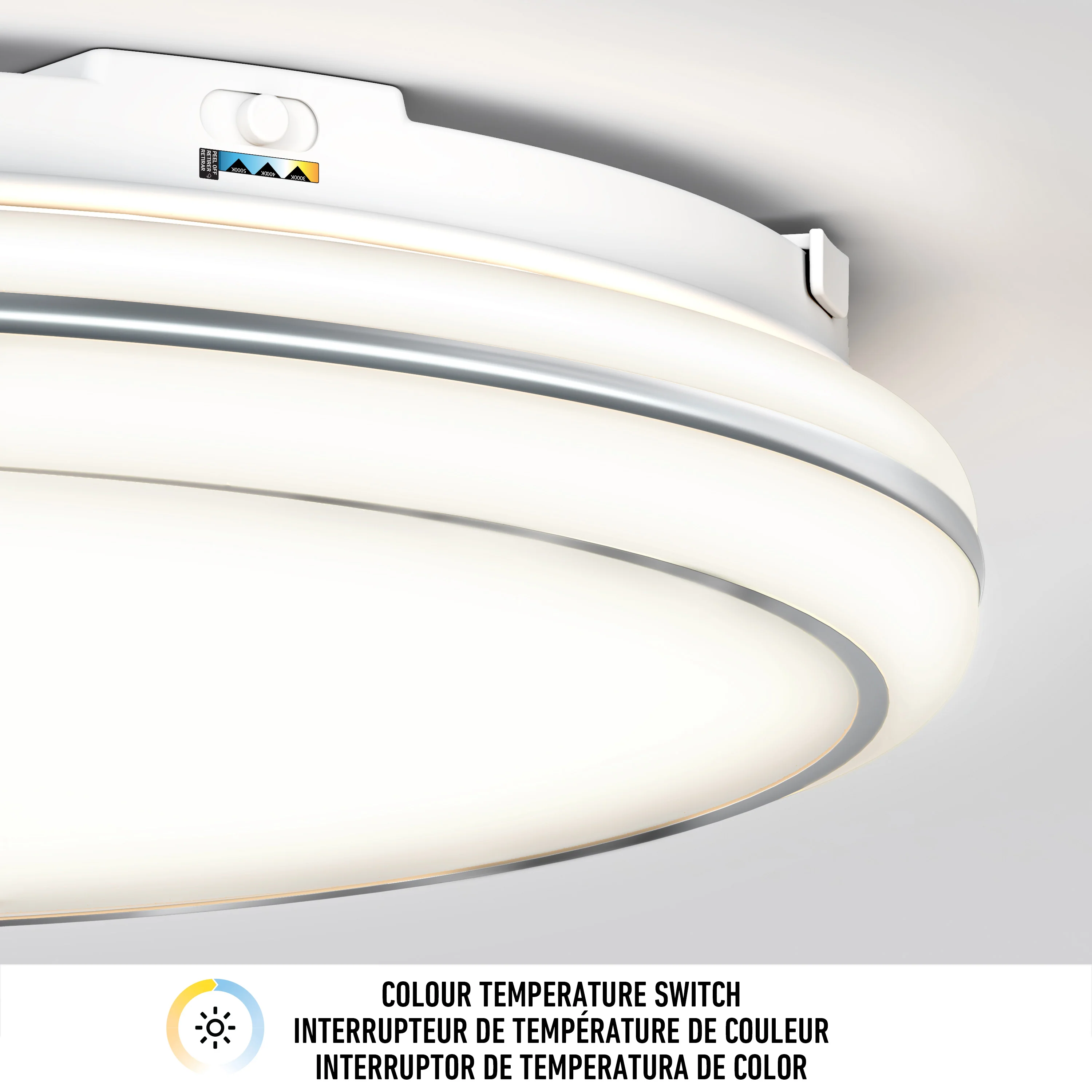 Emina 13 in. (33 cm) Modern LED Flush Mount Ceiling Light 3 CCT - Image 23