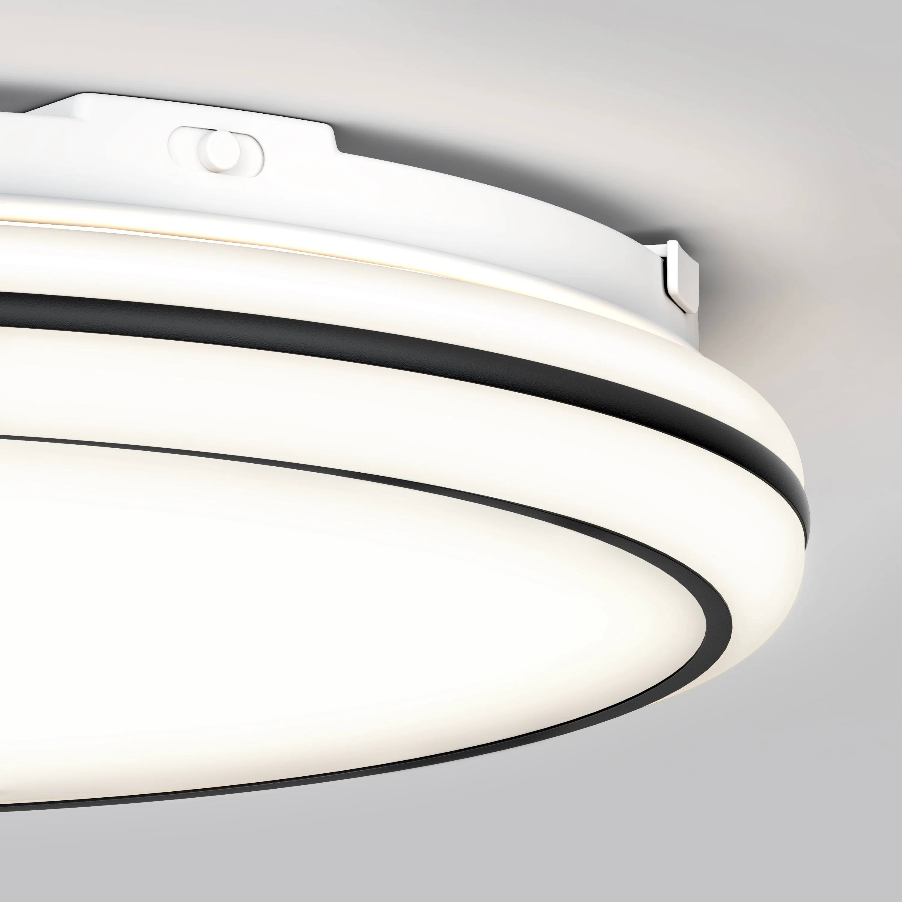 Emina 13 in. (33 cm) Modern LED Flush Mount Ceiling Light 3 CCT - Image 4