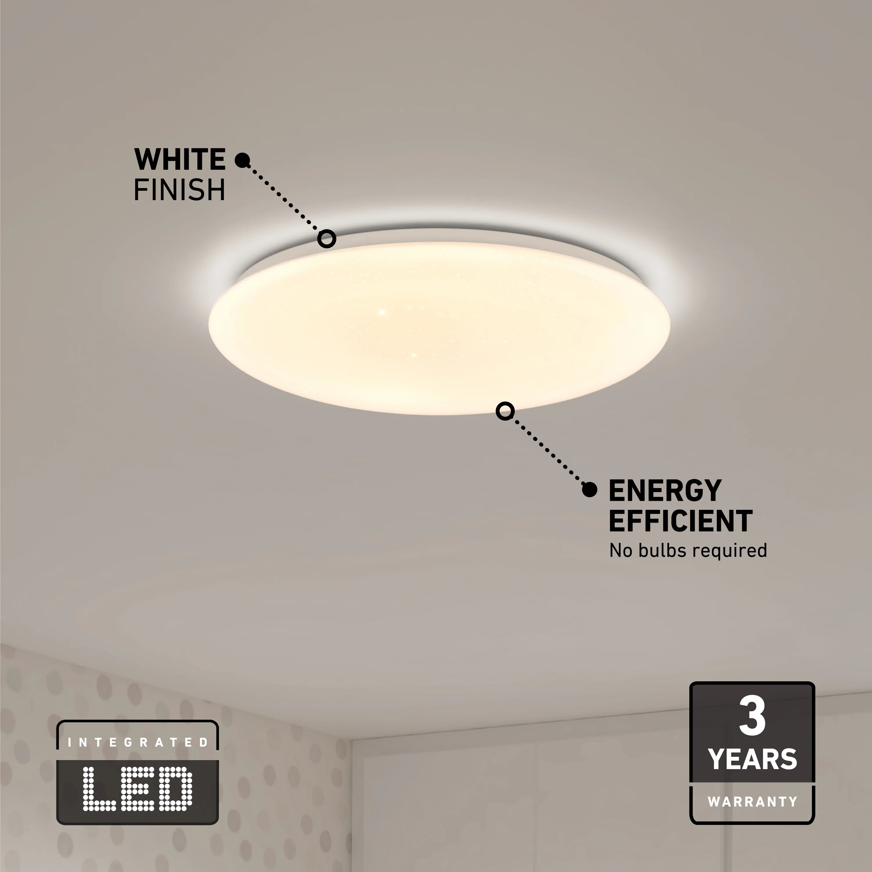 Empress 13 in. (33 cm) Modern LED Flush Mount Ceiling Light 3 CCT - Image 12