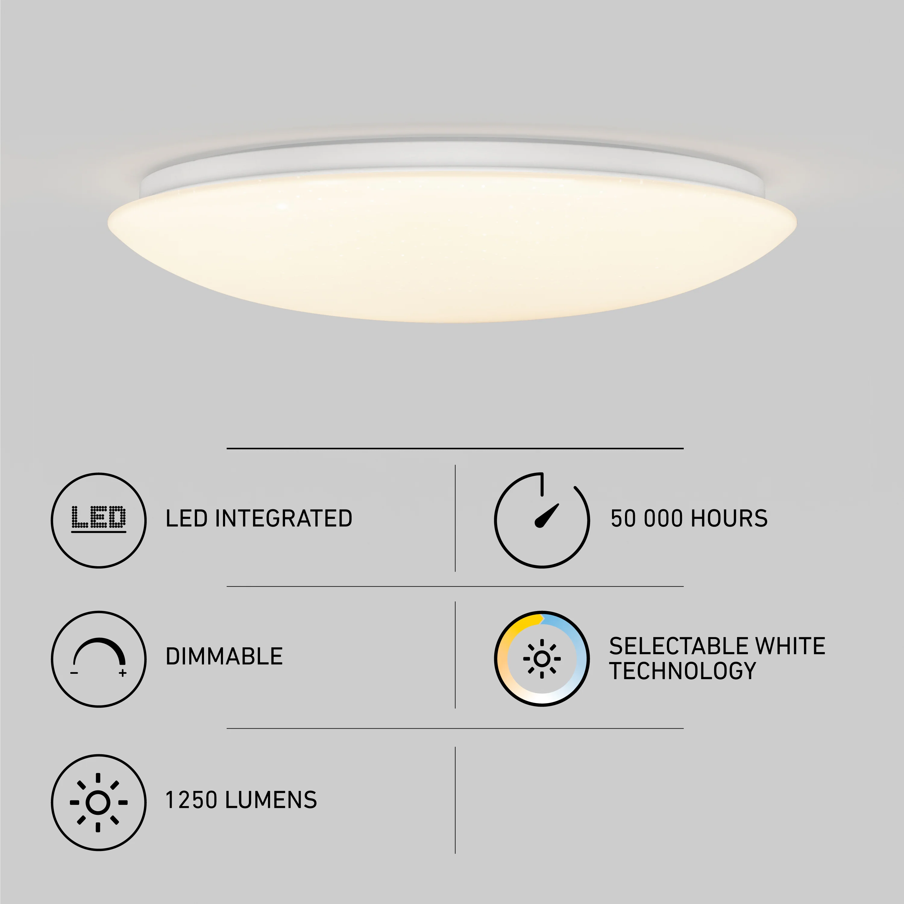 Empress 13 in. (33 cm) Modern LED Flush Mount Ceiling Light 3 CCT - Image 13