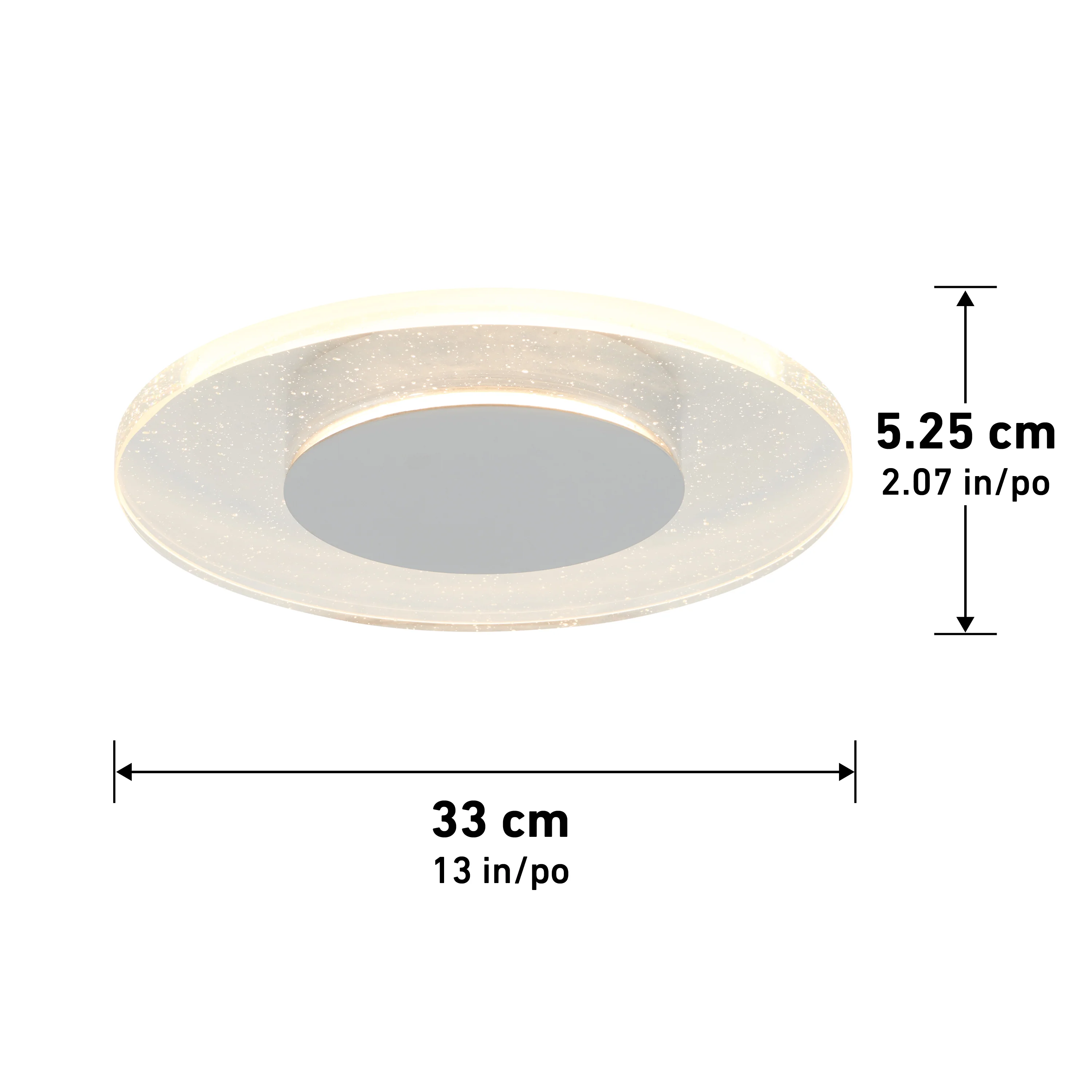 Essence Disk 13 in. (33 cm) Modern LED Flush Mount Ceiling Light - Image 16