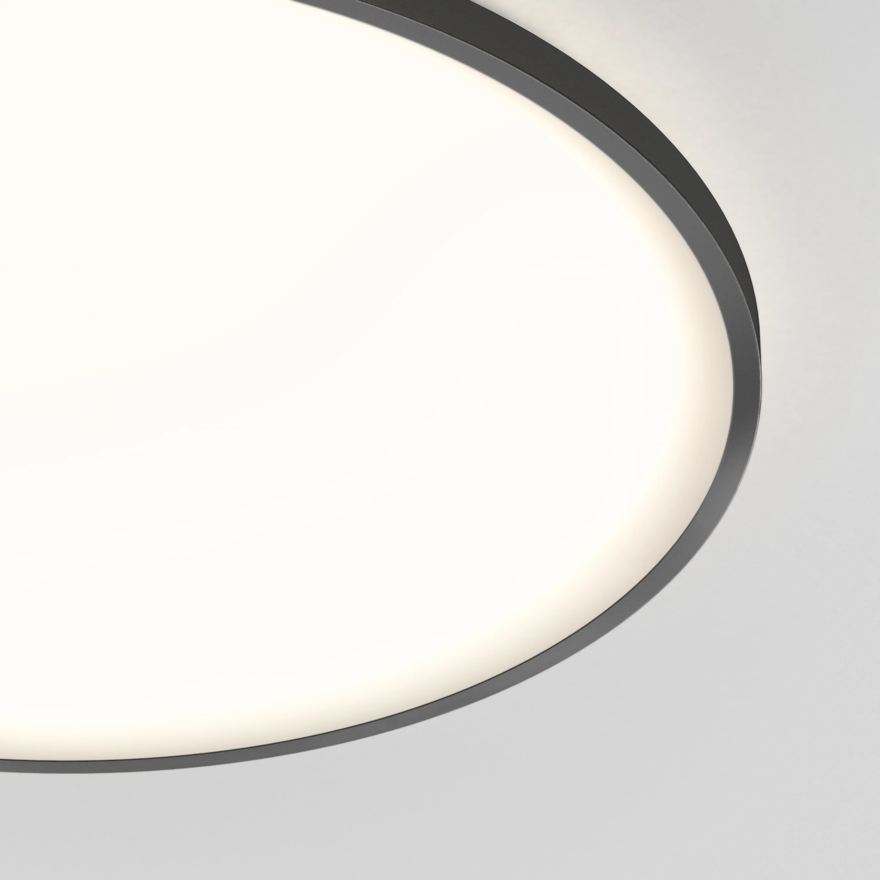 Europa 21 in. (54 cm) Modern LED Flush Mount Ceiling Light - with remote - Image 5