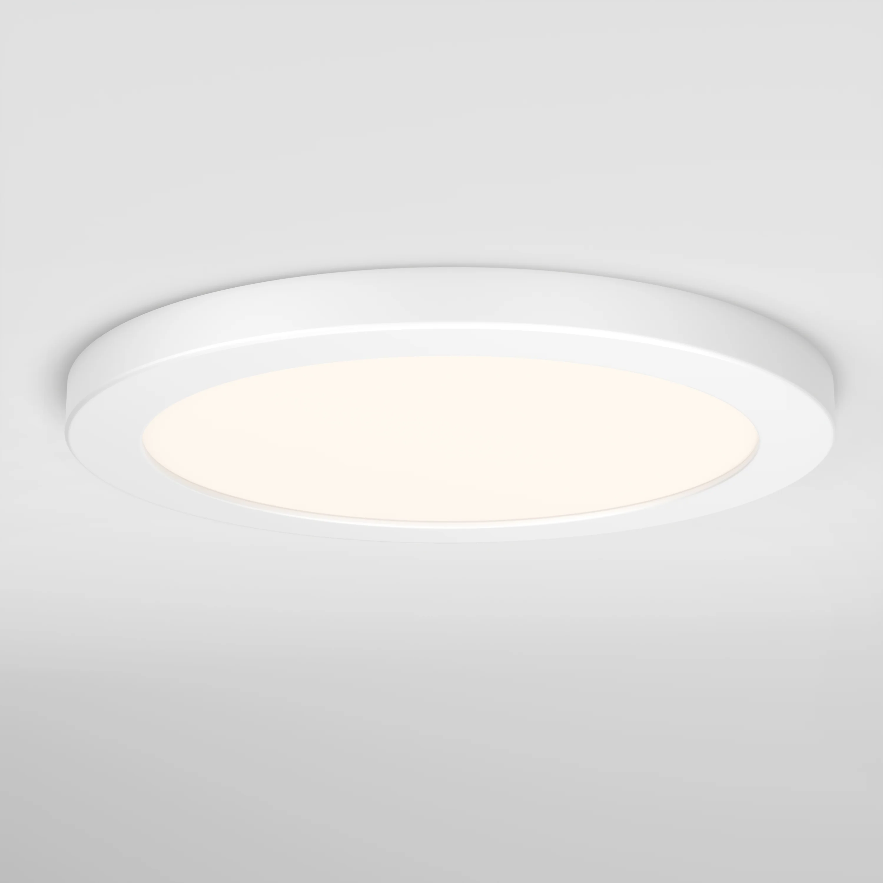 Europa Disk 9 in. (23 cm) Modern LED Flush Mount Ceiling Light 3 CCT - Image 3