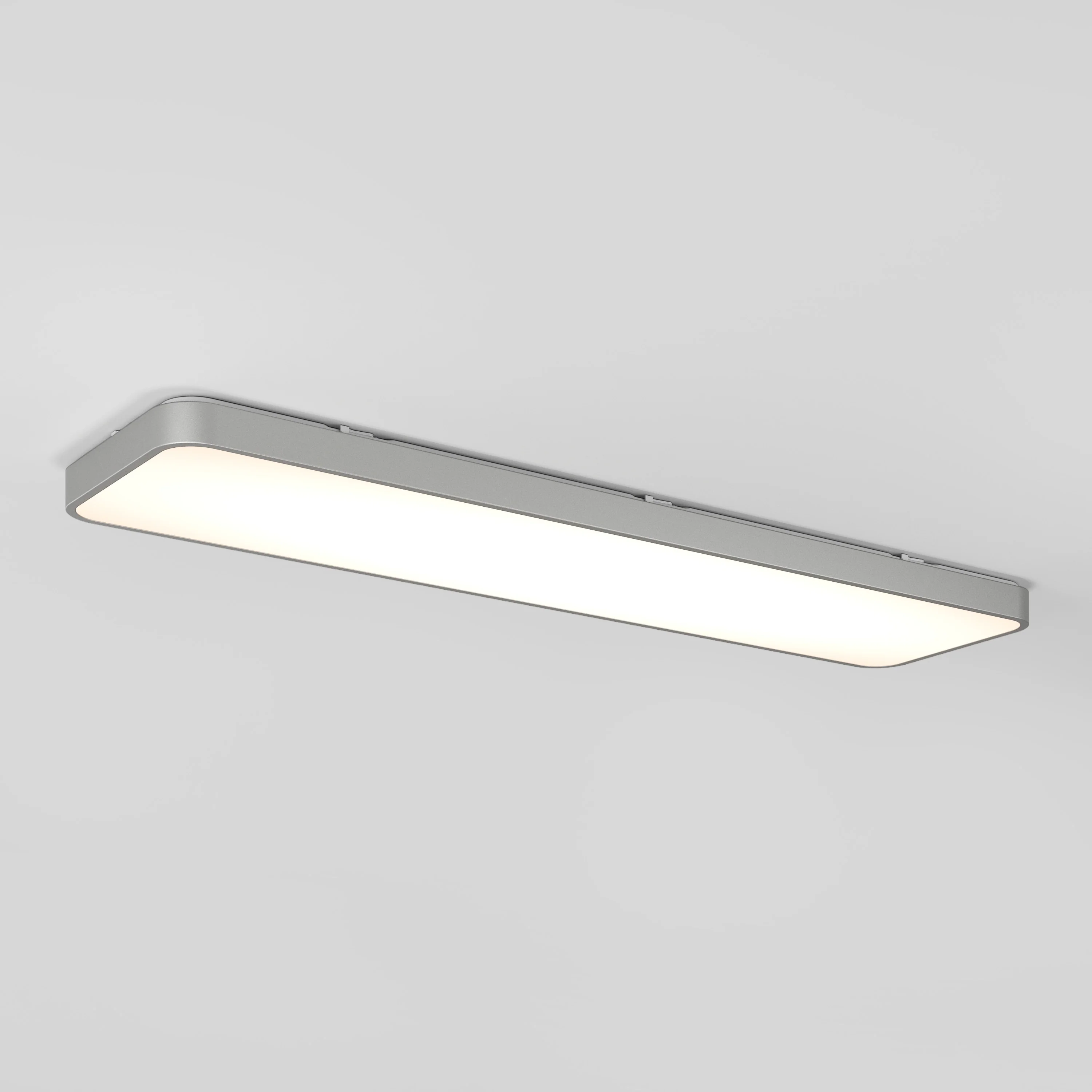 Europa 48 in. x 12 in. (122 x 30 cm) Modern Flush Mount Ceiling Light- with remote - Image 3