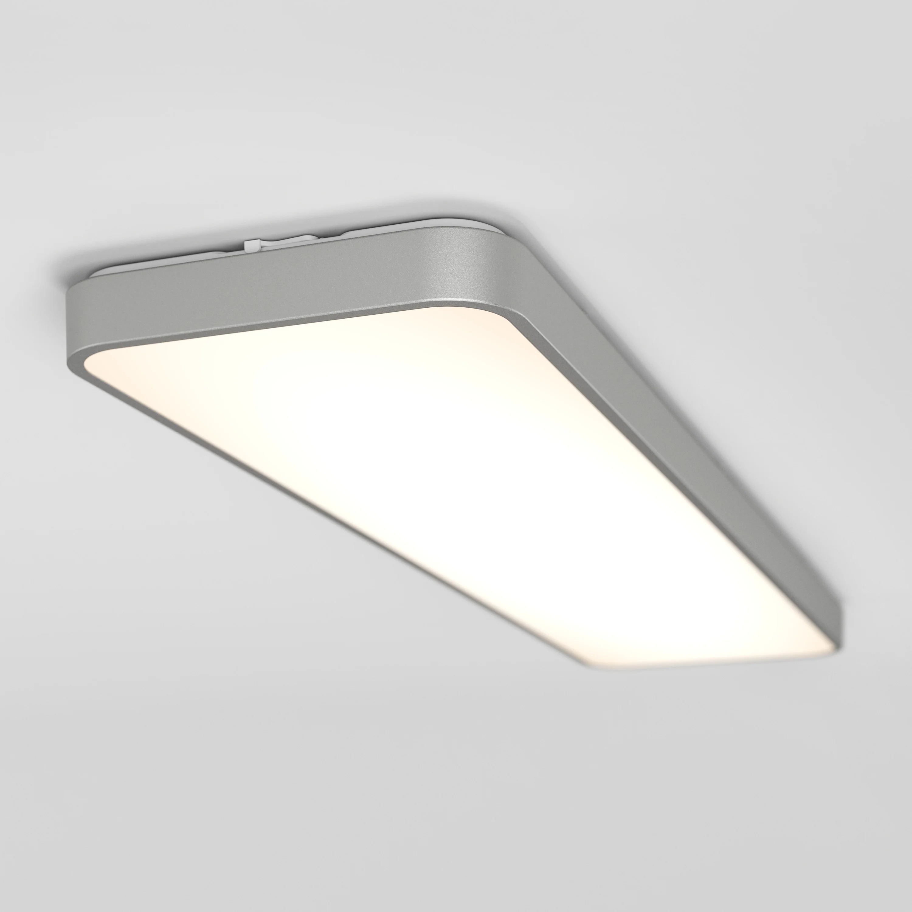 Europa 48 in. x 12 in. (122 x 30 cm) Modern Flush Mount Ceiling Light- with remote - Image 4