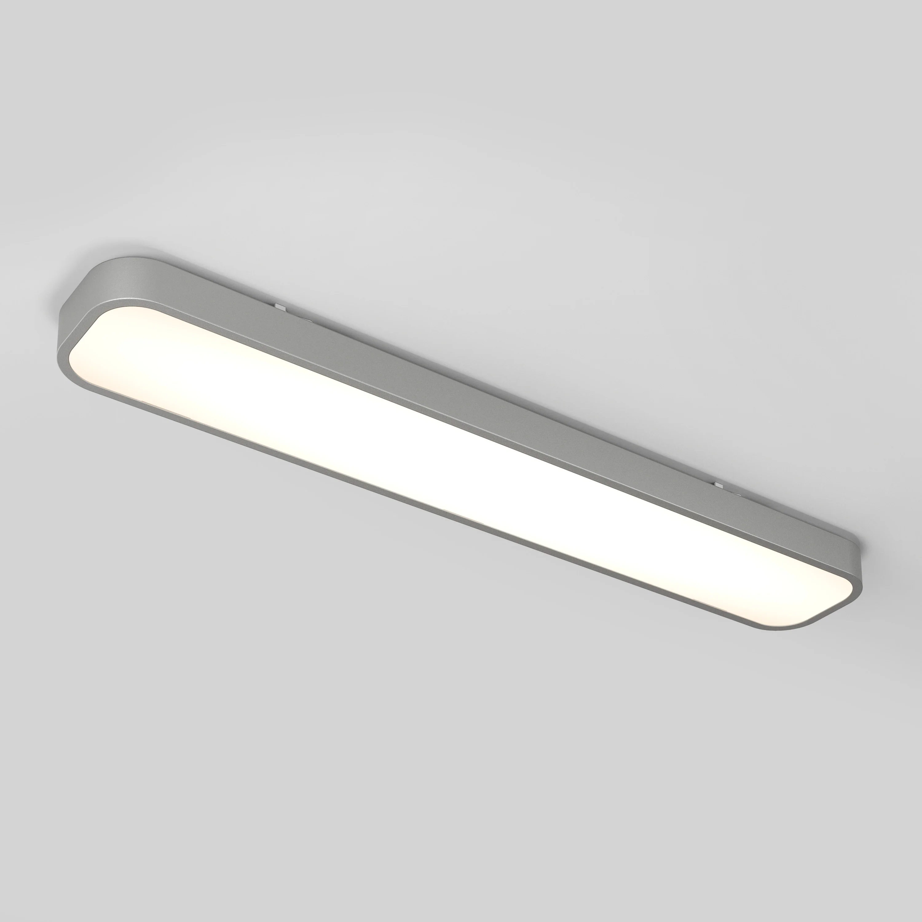 Europa 36 in. x 6 in. (91 x 15 cm) Modern Flush Mount Ceiling Light - with remote