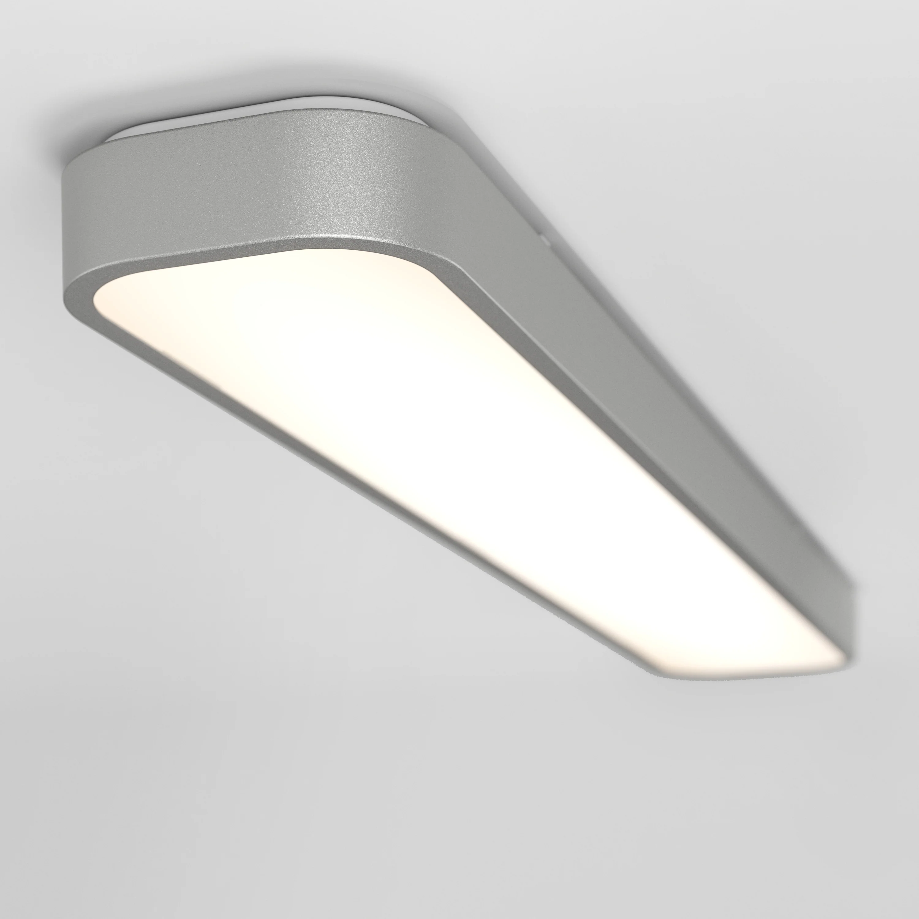Europa 36 in. x 6 in. (91 x 15 cm) Modern Flush Mount Ceiling Light - with remote - Image 4
