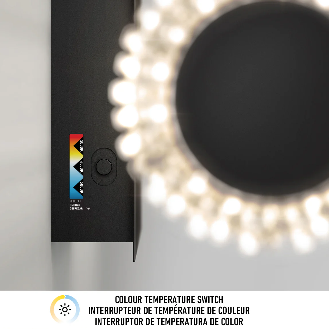 Exalto 27-in (69 cm) Integrated LED Vanity Light Bar for Bathroom - Image 10