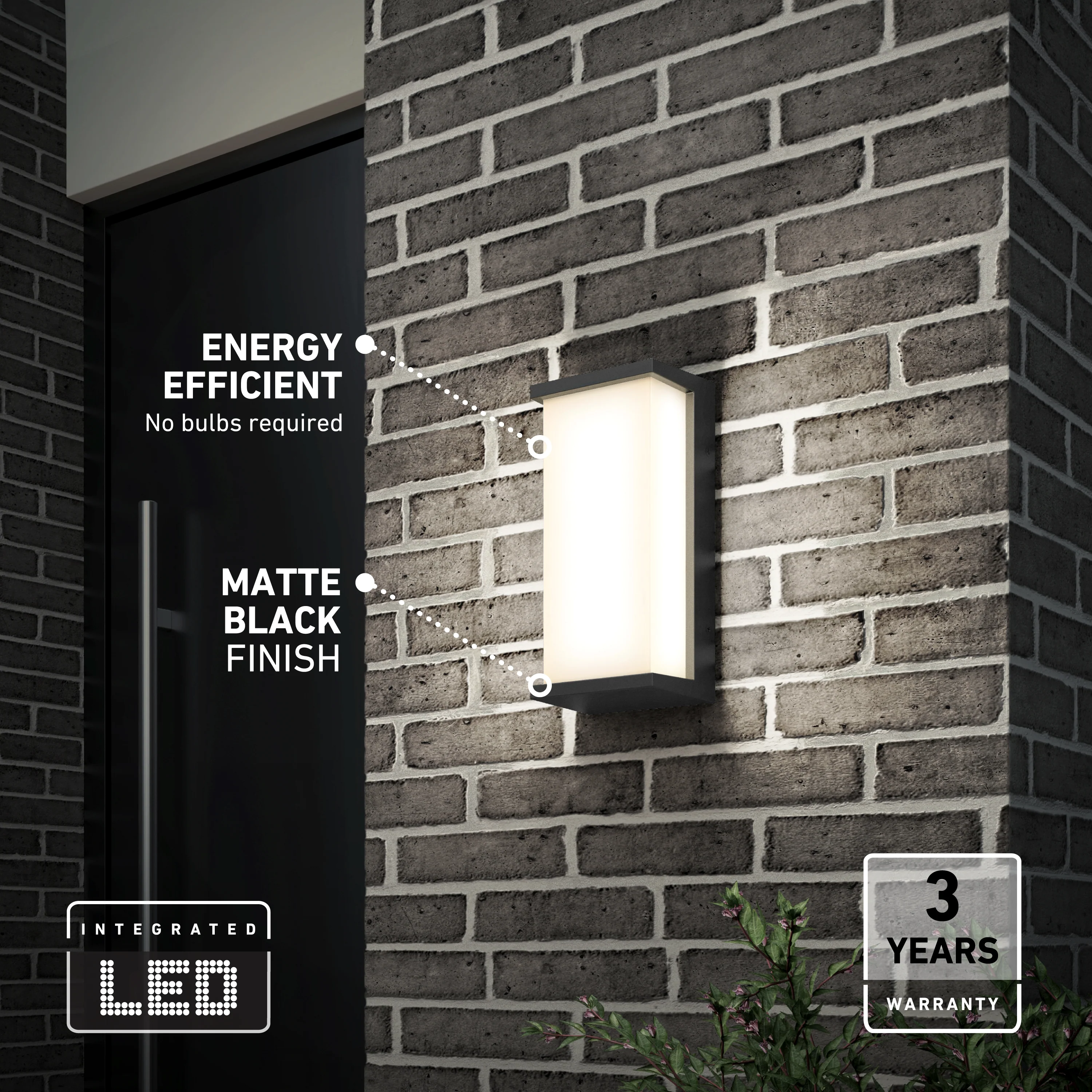 Faro modern LED indoor-outdoor wall light 3 CCT - Image 8