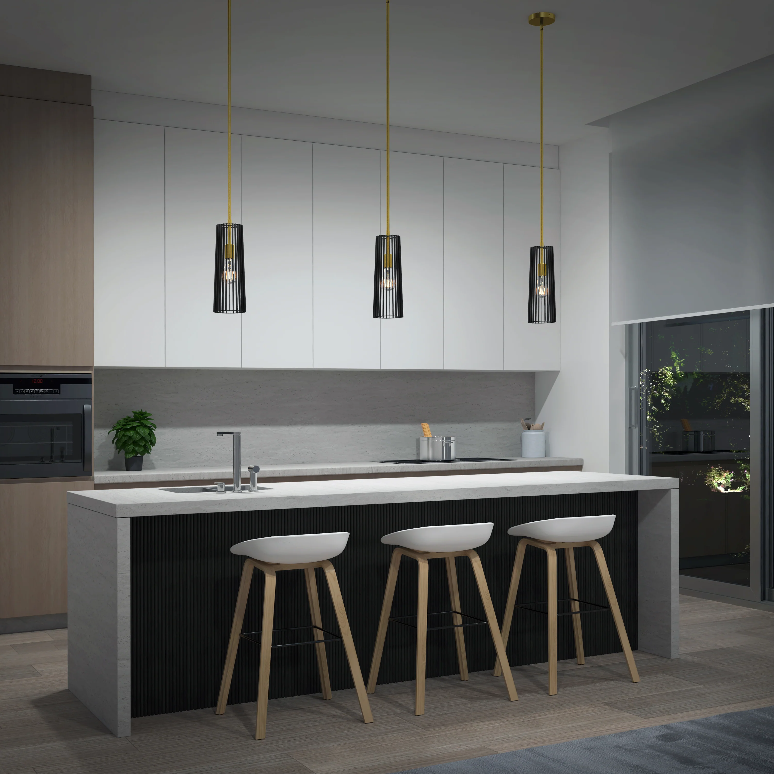 Gatsby Mini modern mid-century pendant light - Image 2