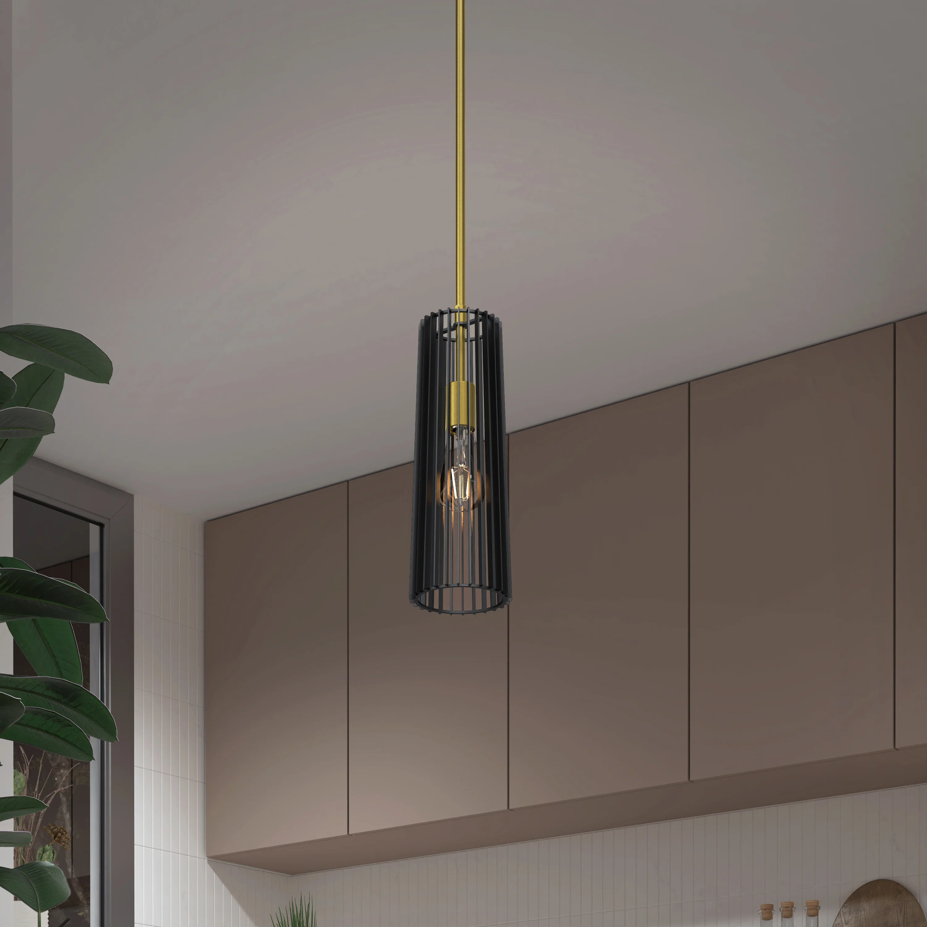Gatsby Mini modern mid-century pendant light - Image 9