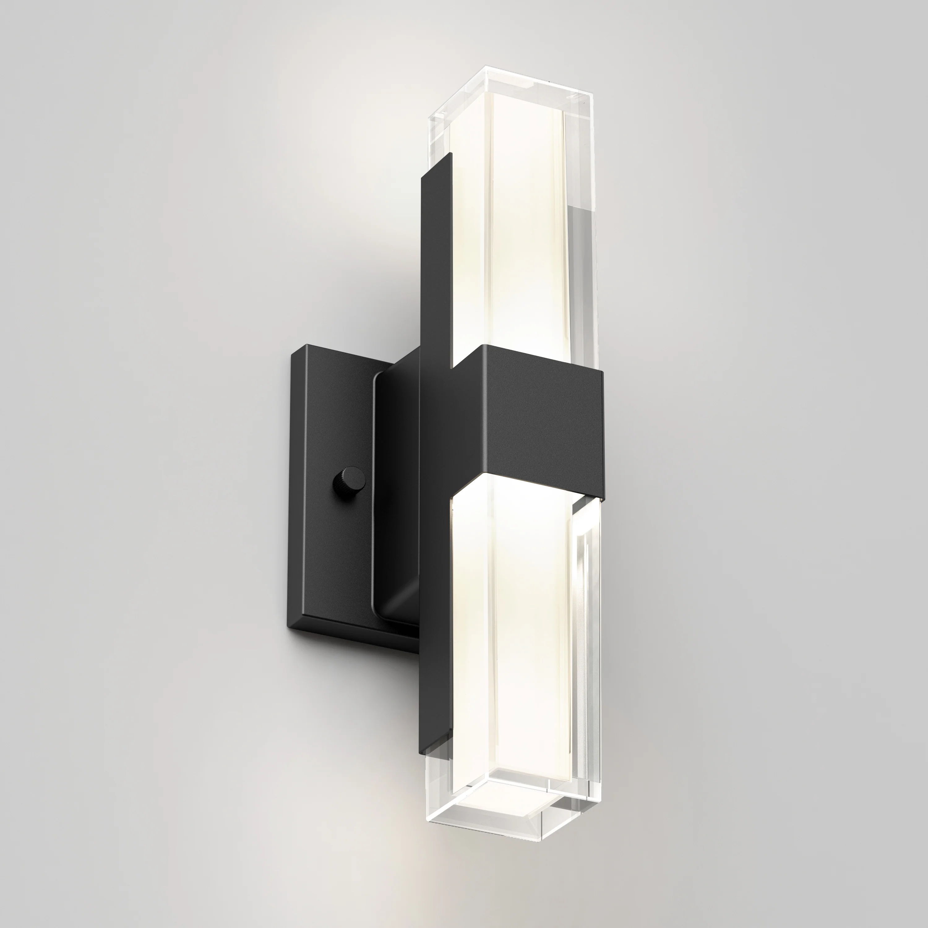 Gemini indoor-outdoor LED wall light