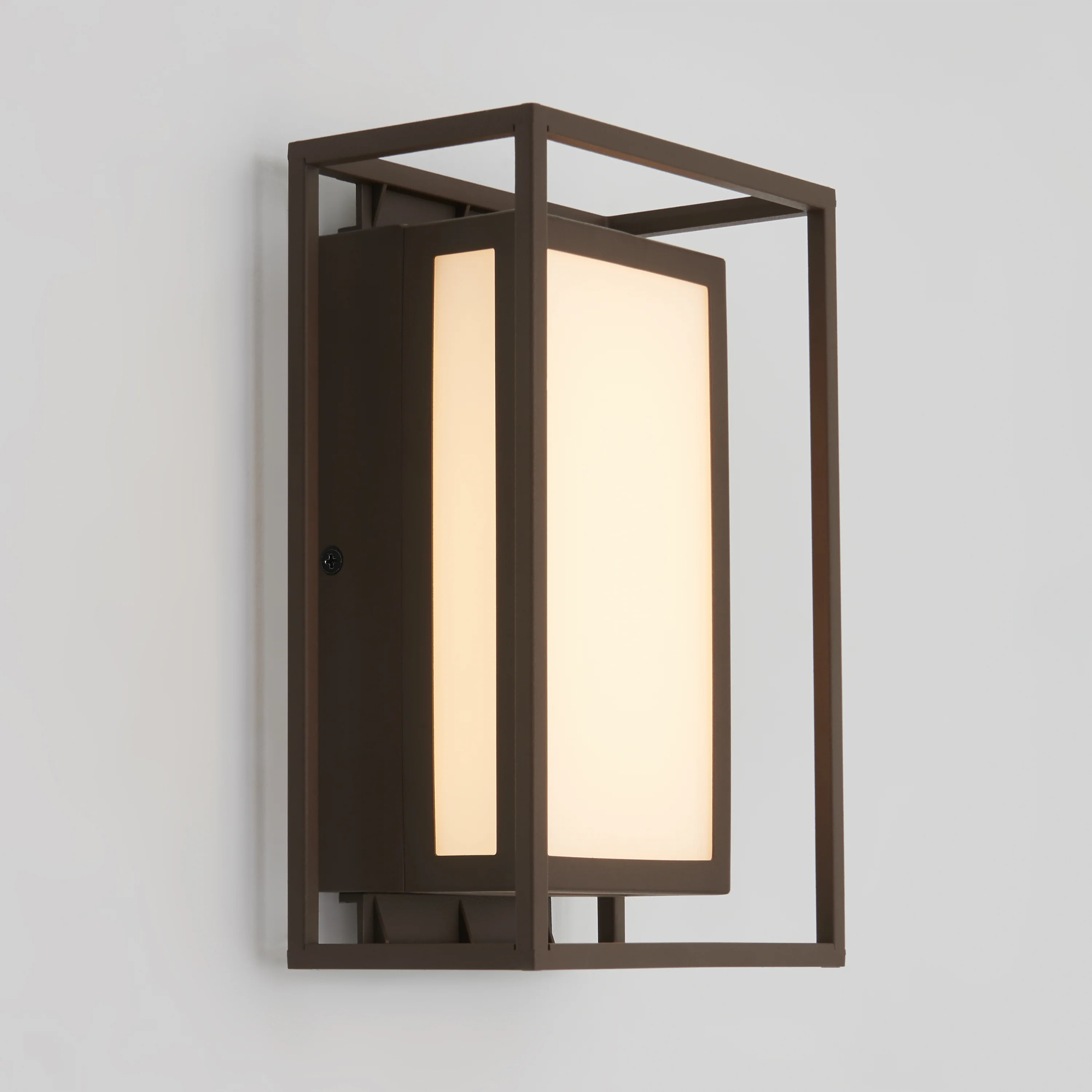 Ghost indoor-outdoor LED wall light