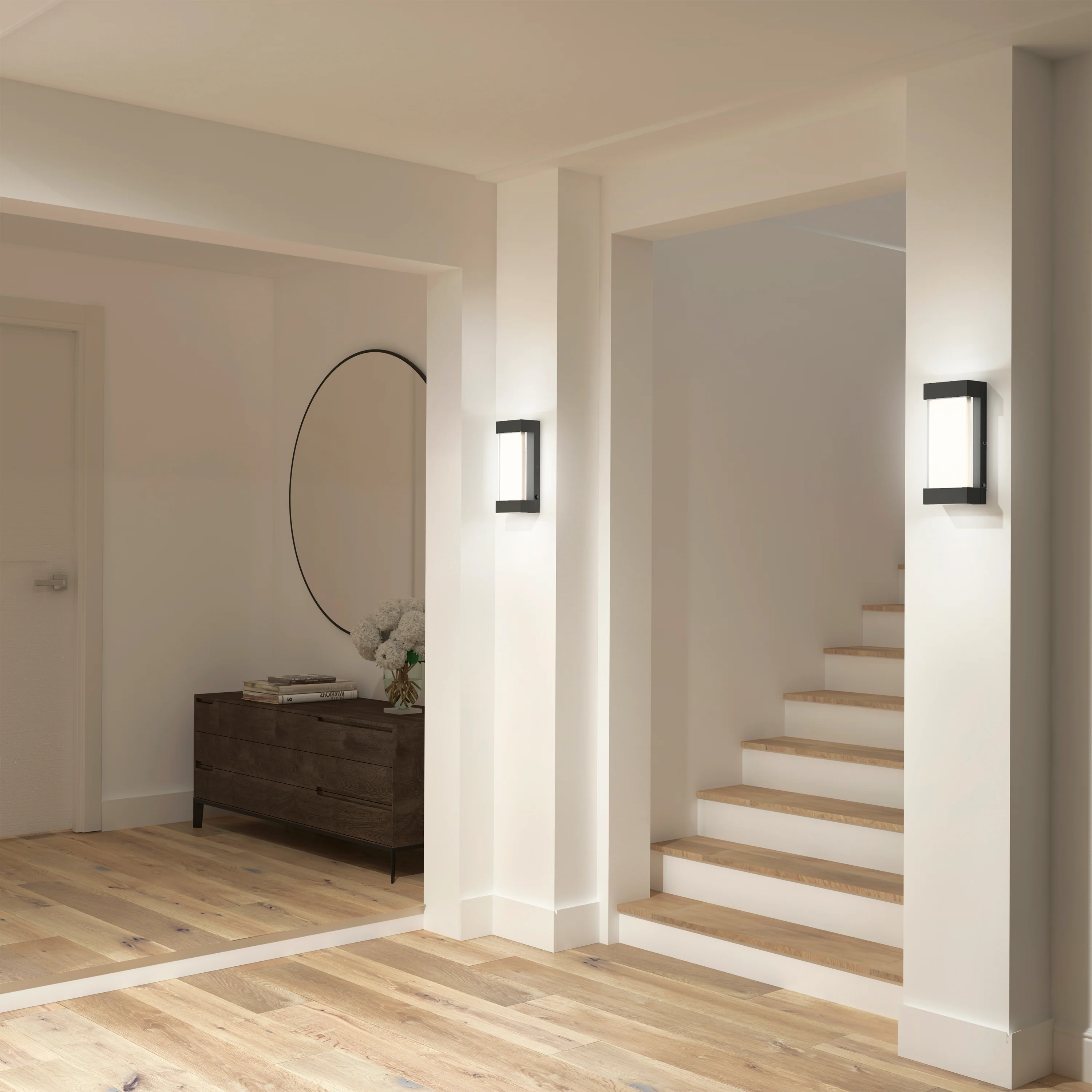 Glacier indoor-outdoor LED wall light - Image 8