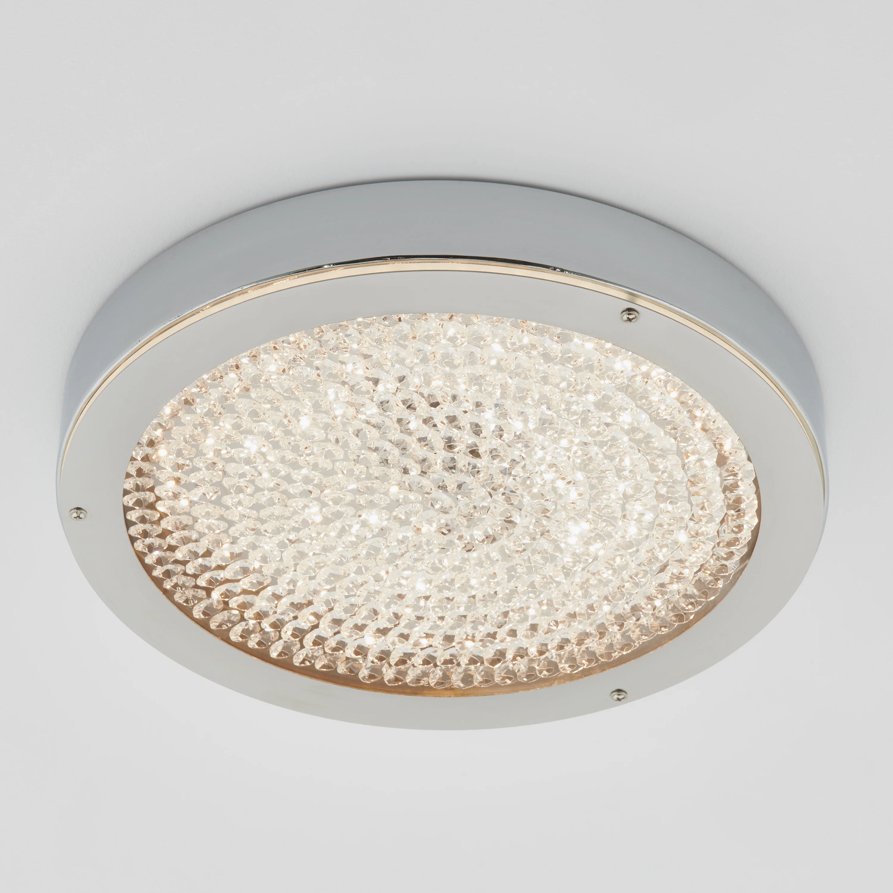 Glitter 14 in. (34 cm) LED Flush Mount Ceiling Light